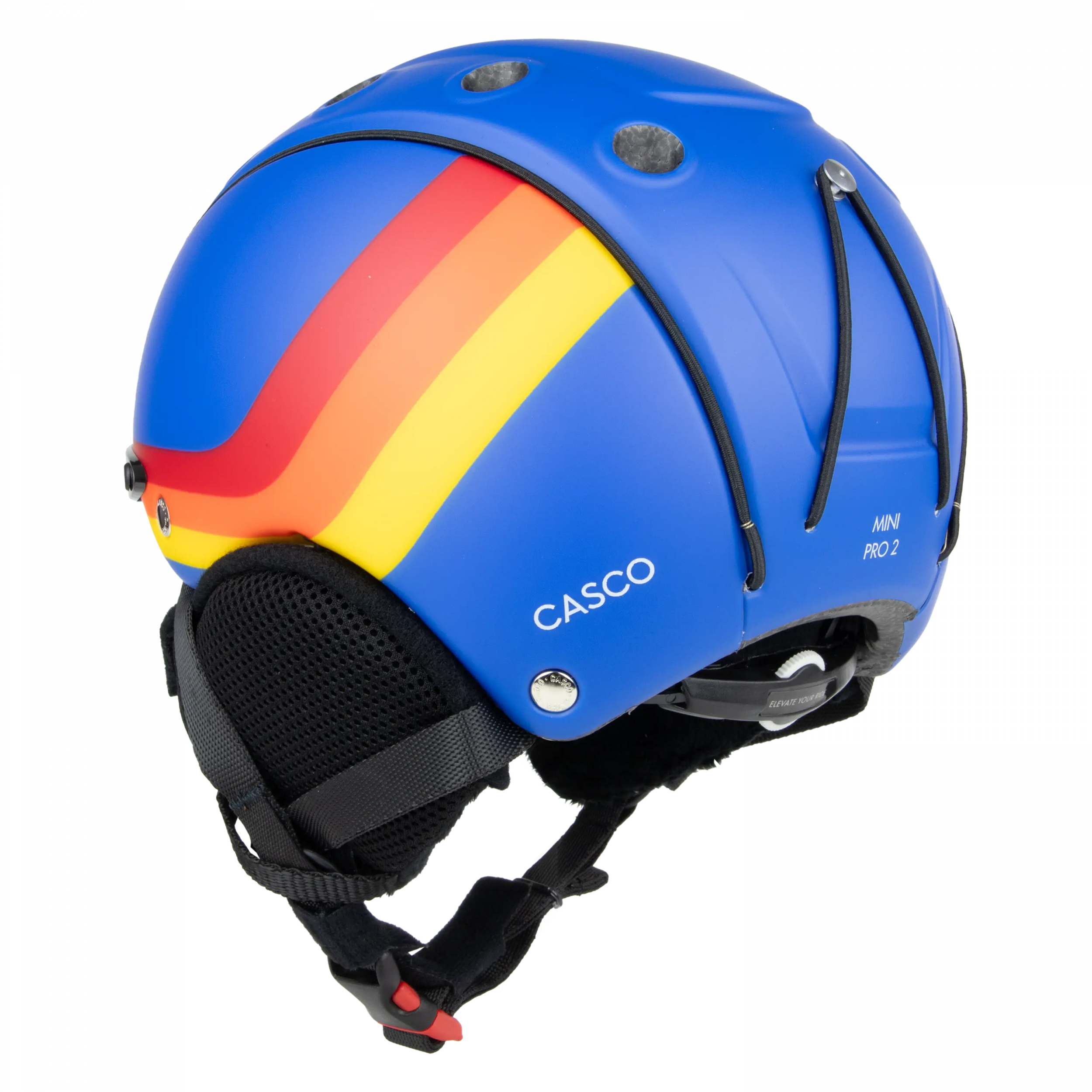 Casque de ski enfant Casco Mini Pro 2 Nostalgia blue