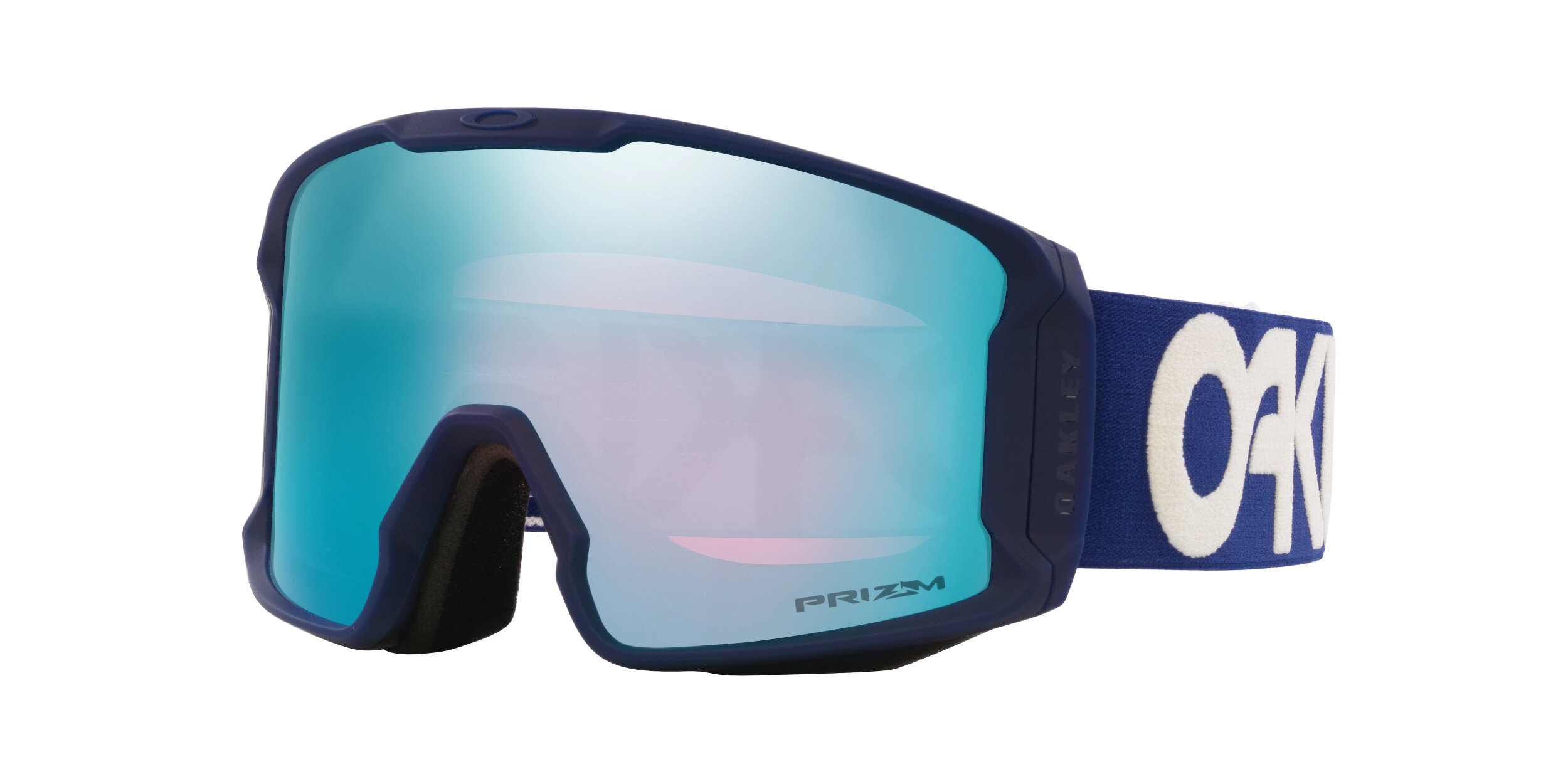 Masque de ski Oakley Line Miner L Marine mat Prizm Snow Saphir Iridium