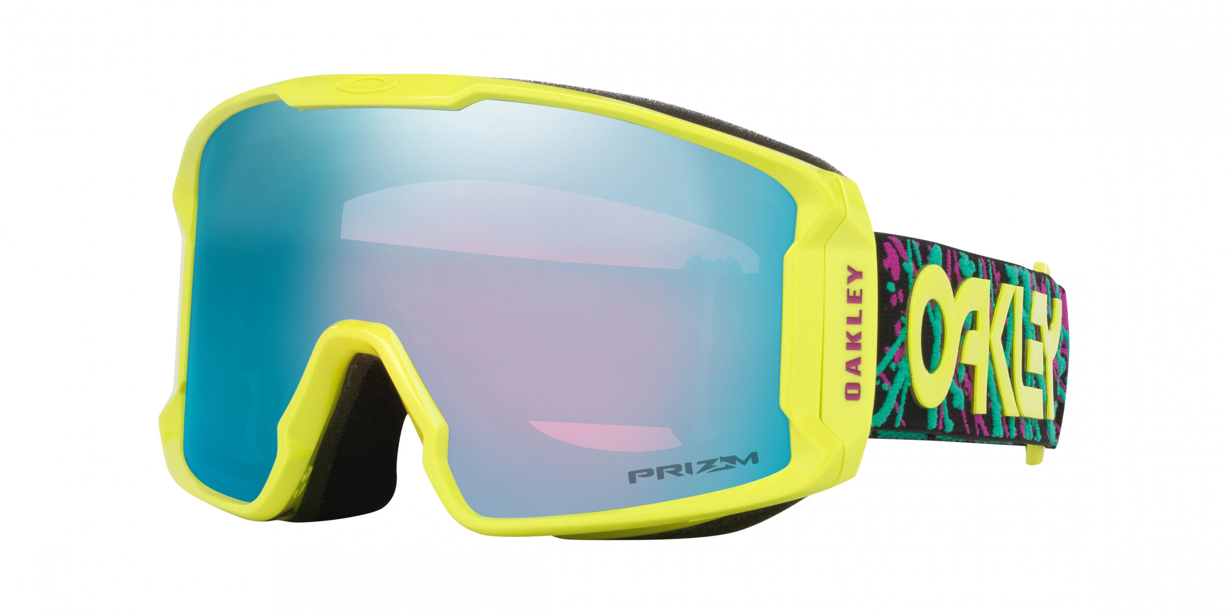 Masque de ski Oakley Line Miner M Jaxson Blue Prizm Snow Saphir Iridium