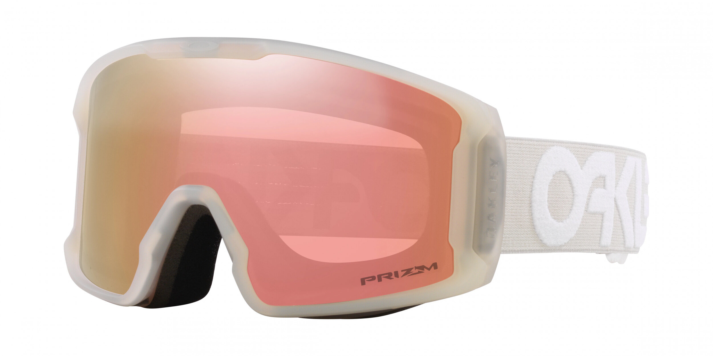 Masque de ski Oakley Line Miner M Gris Cool mat Prizm Rose Gold Iridium