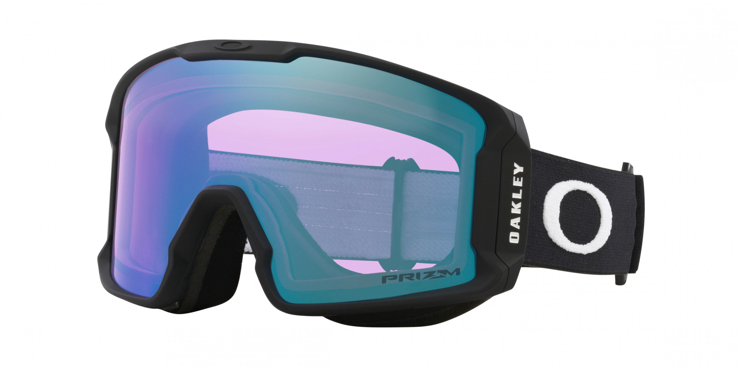 Masque de ski Oakley Line Miner M Noir mat Prizm Snow Iced Iridium