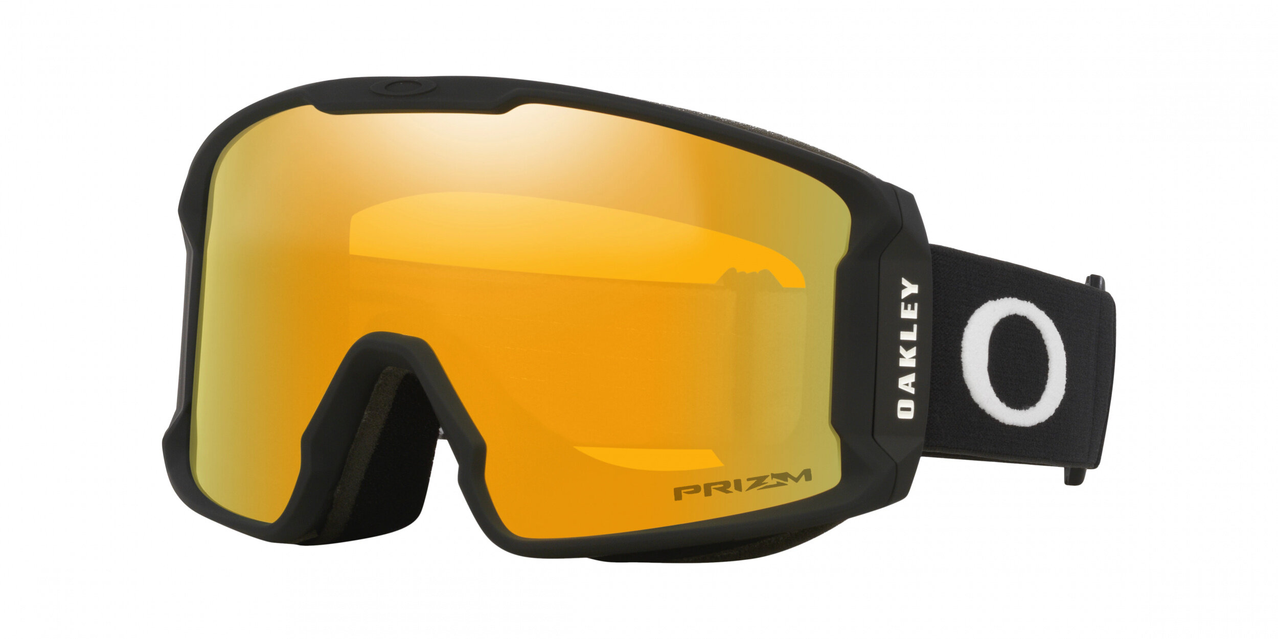 Masque de ski Oakley Line Miner M Noir mat Prizm Snow 24K Iridium