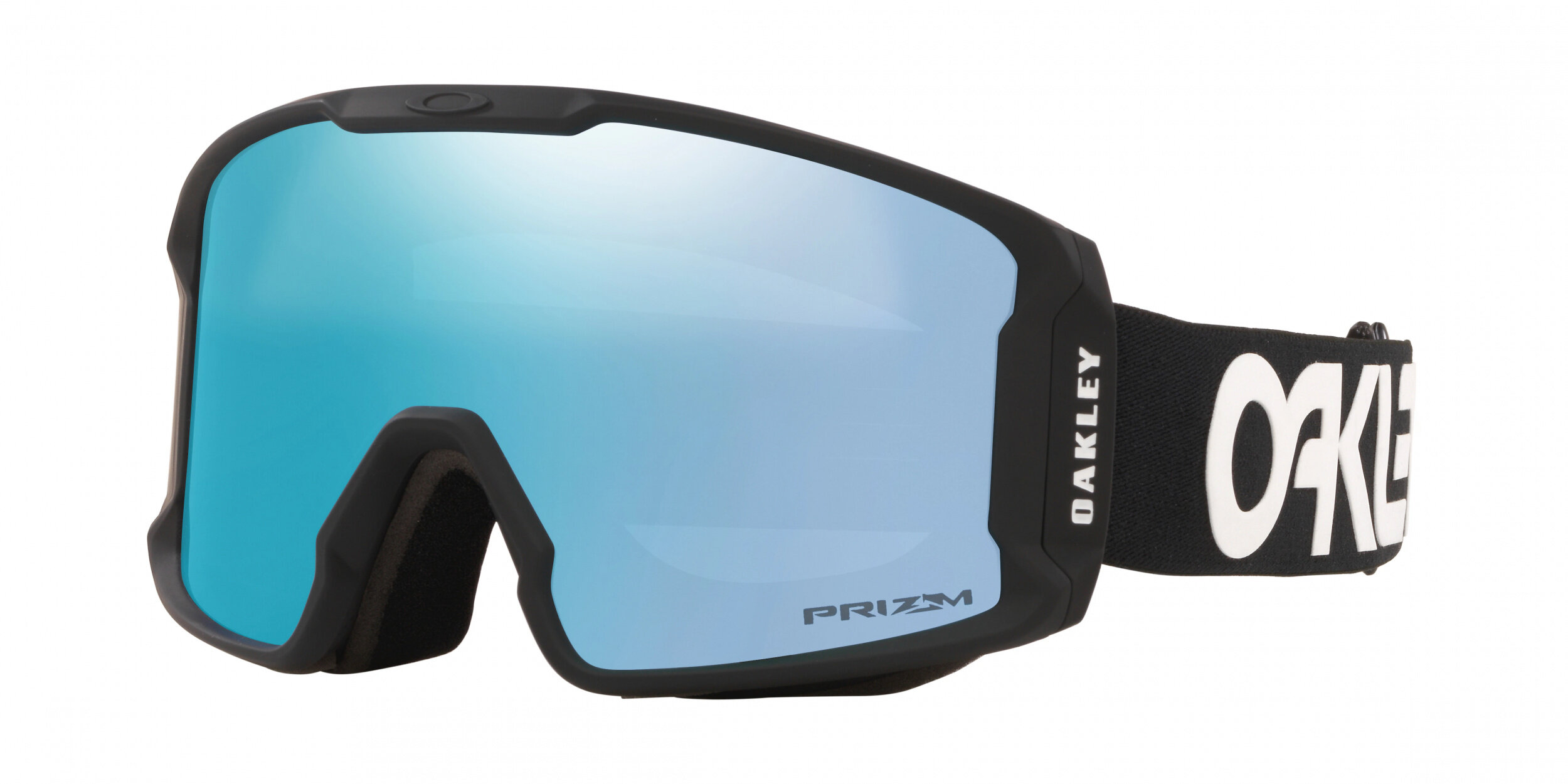 Masque de ski Oakley Line Miner M Factory Pilot Noir Prizm Snow Saphir Iridium