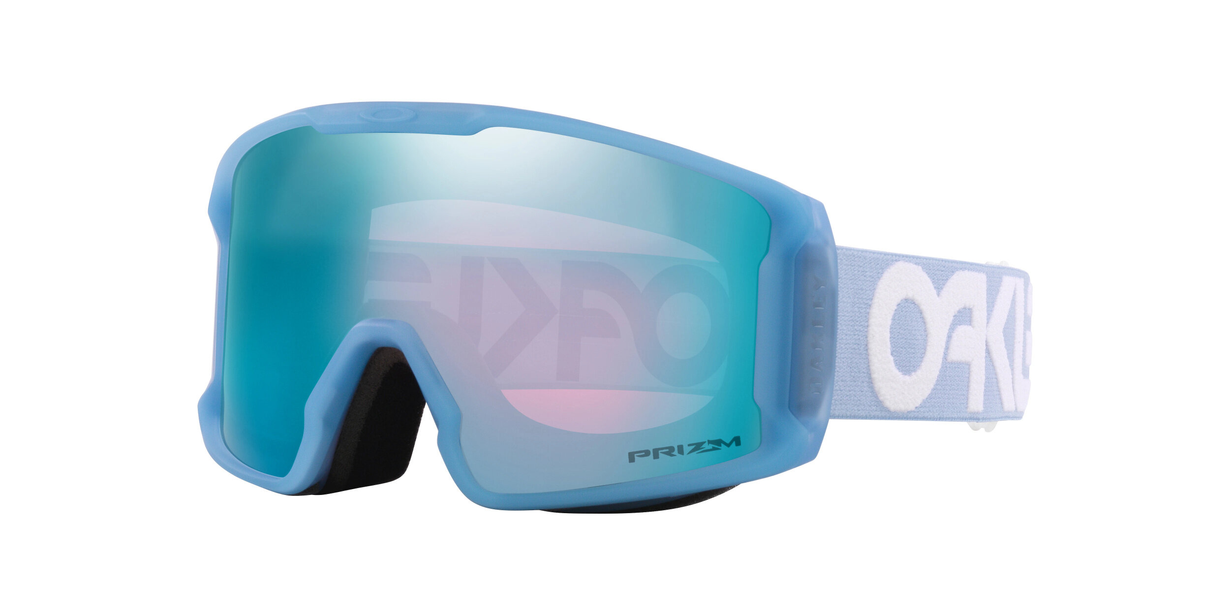 Masque de ski Oakley Line Miner M Marine mat Prizm Snow Saphir Iridium