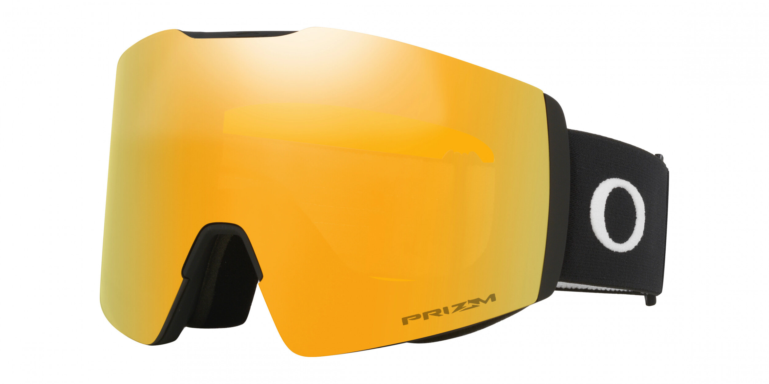 Masque de ski Oakley Fall Line L Noir mat Prizm Snow 24K Iridium