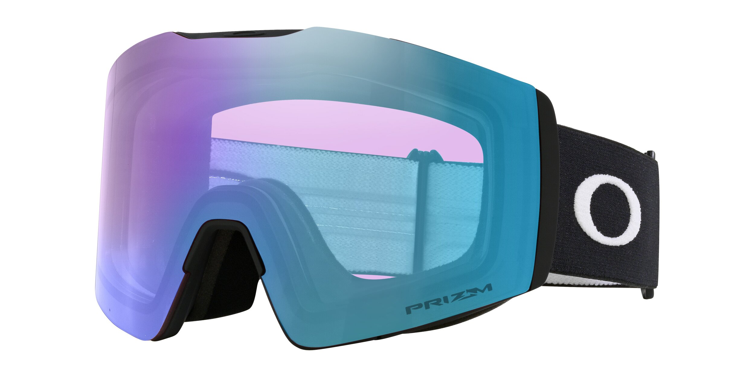 Masque de ski Oakley Fall Line L Noir mat Prizm Snow Iced Iridium