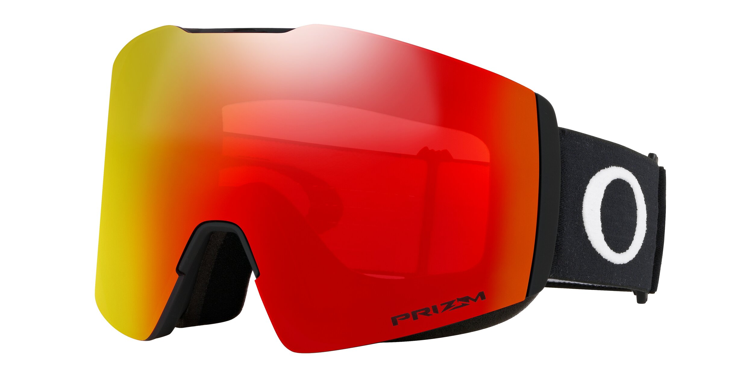 Masque de ski Oakley Fall Line L Noir mat Prizm Snow Torch Iridium