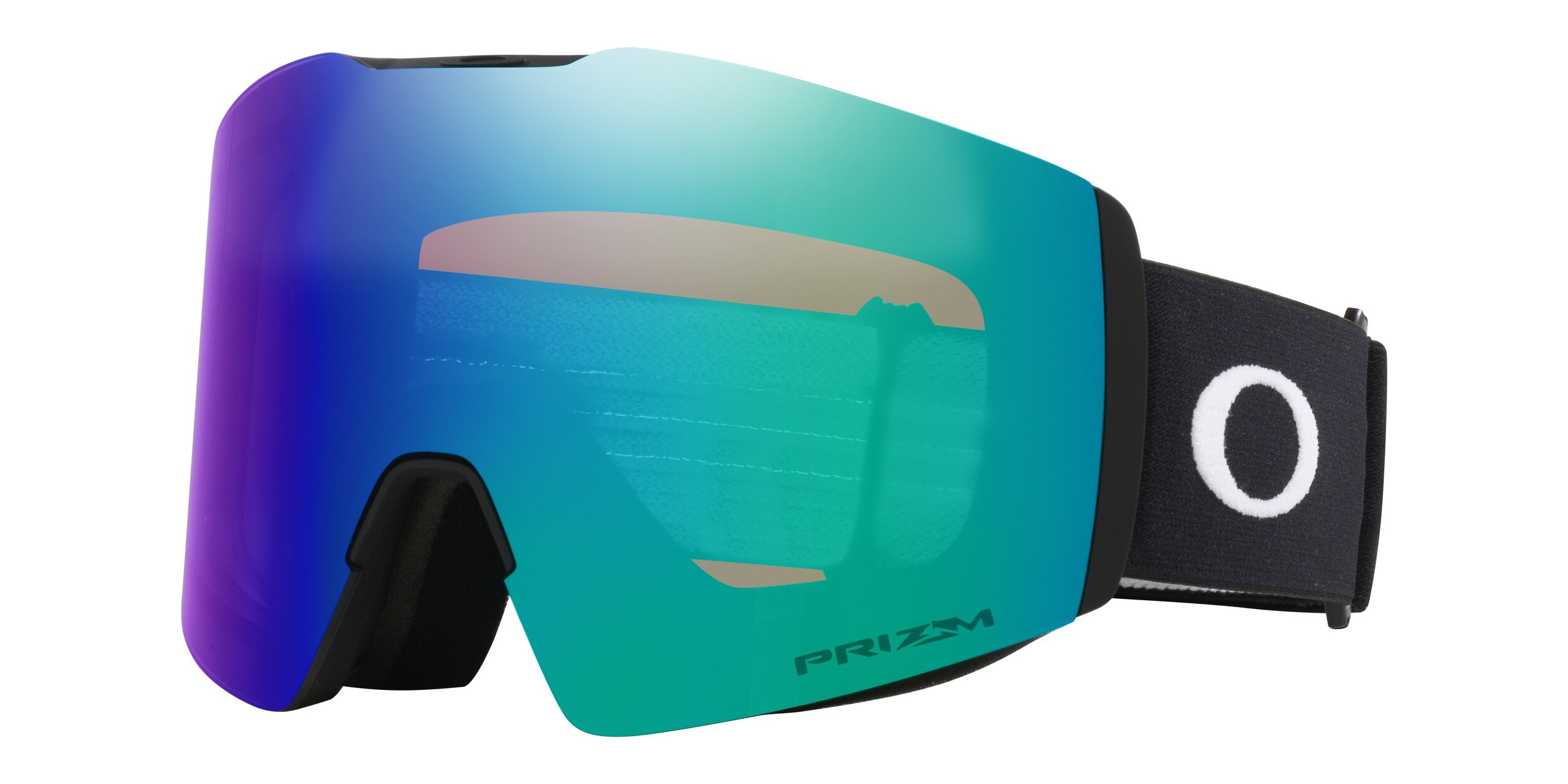 Masque de ski Oakley Fall Line L Noir mat Prizm Snow Argon Iridium