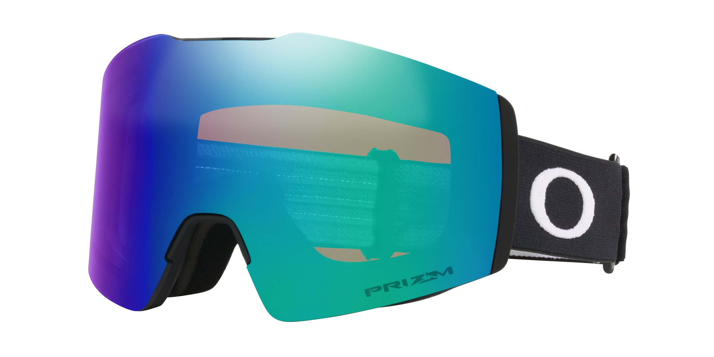 Masque de ski Oakley Fall Line M Noir mat Prizm Snow Argon Iridium