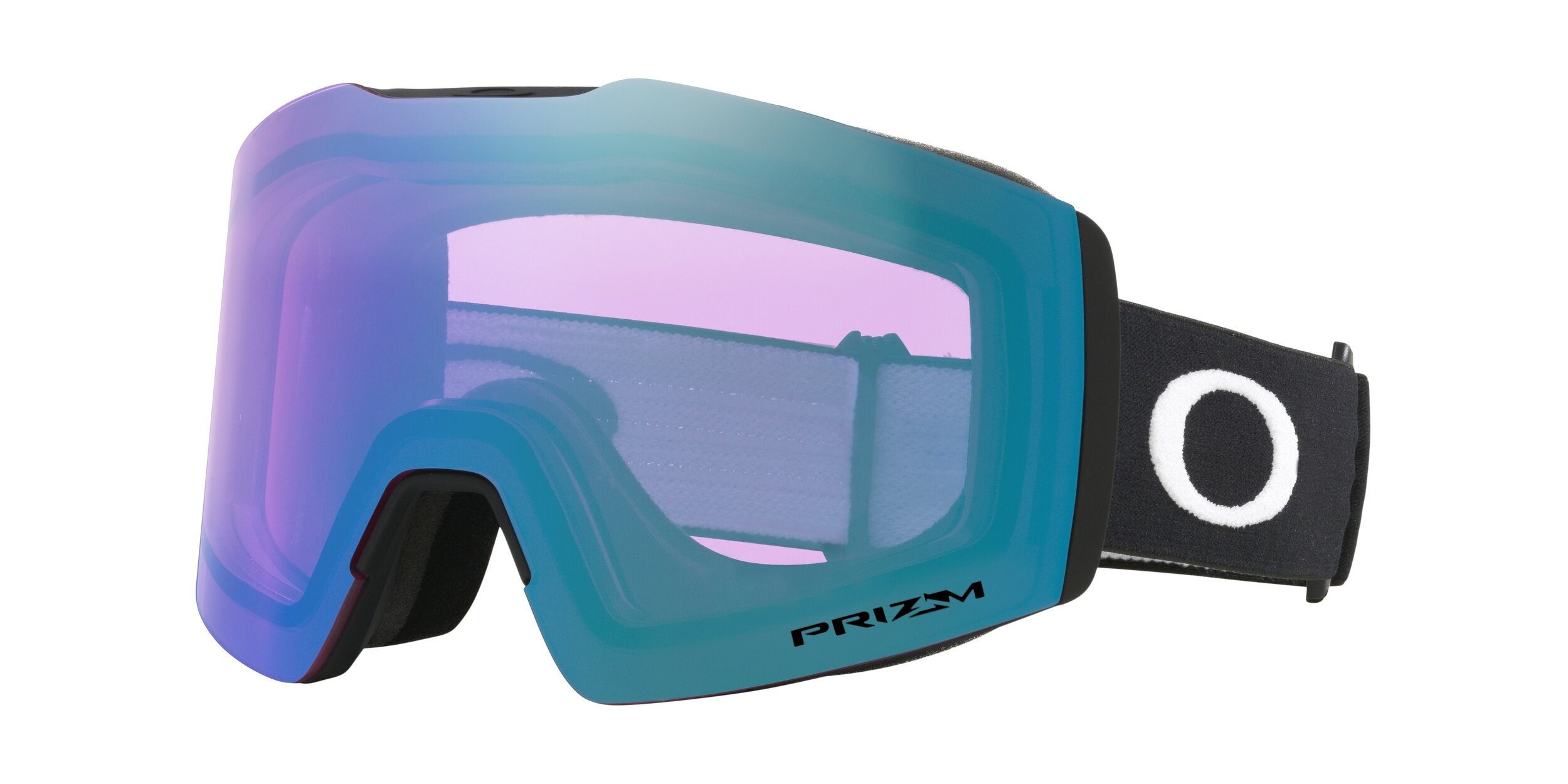 Masque de ski Oakley Fall Line M Noir mat Prizm Snow Iced Iridium
