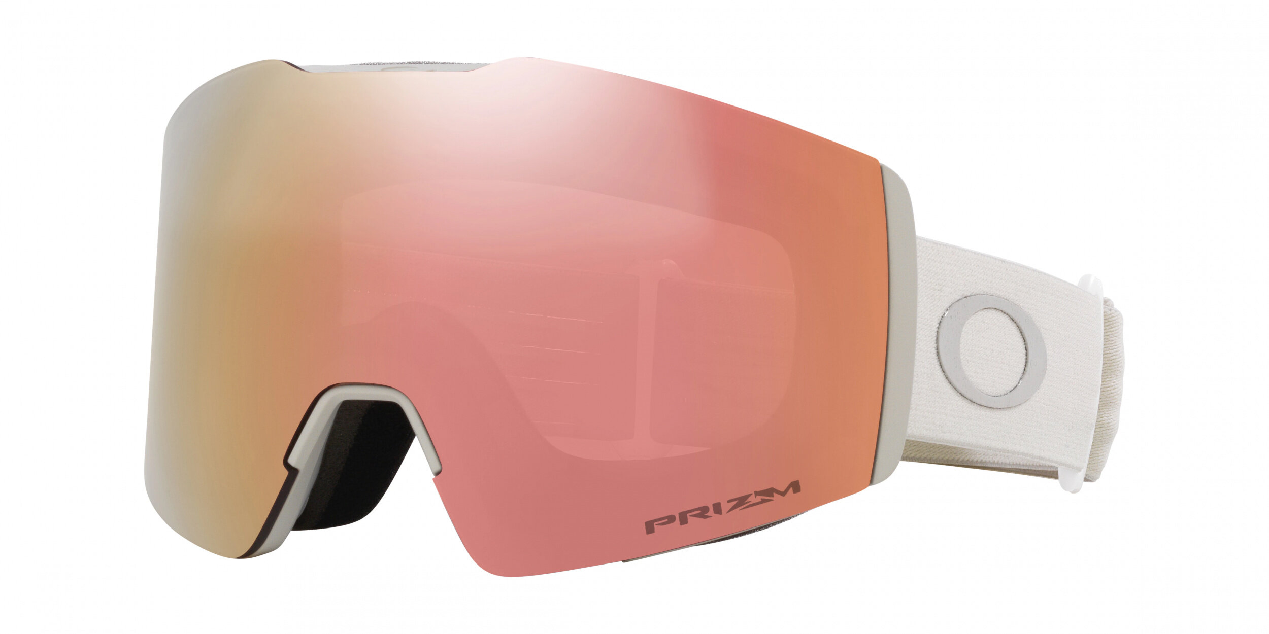 Masque de ski Oakley Fall Line M Gris Cool mat Prizm Rose Gold Iridium