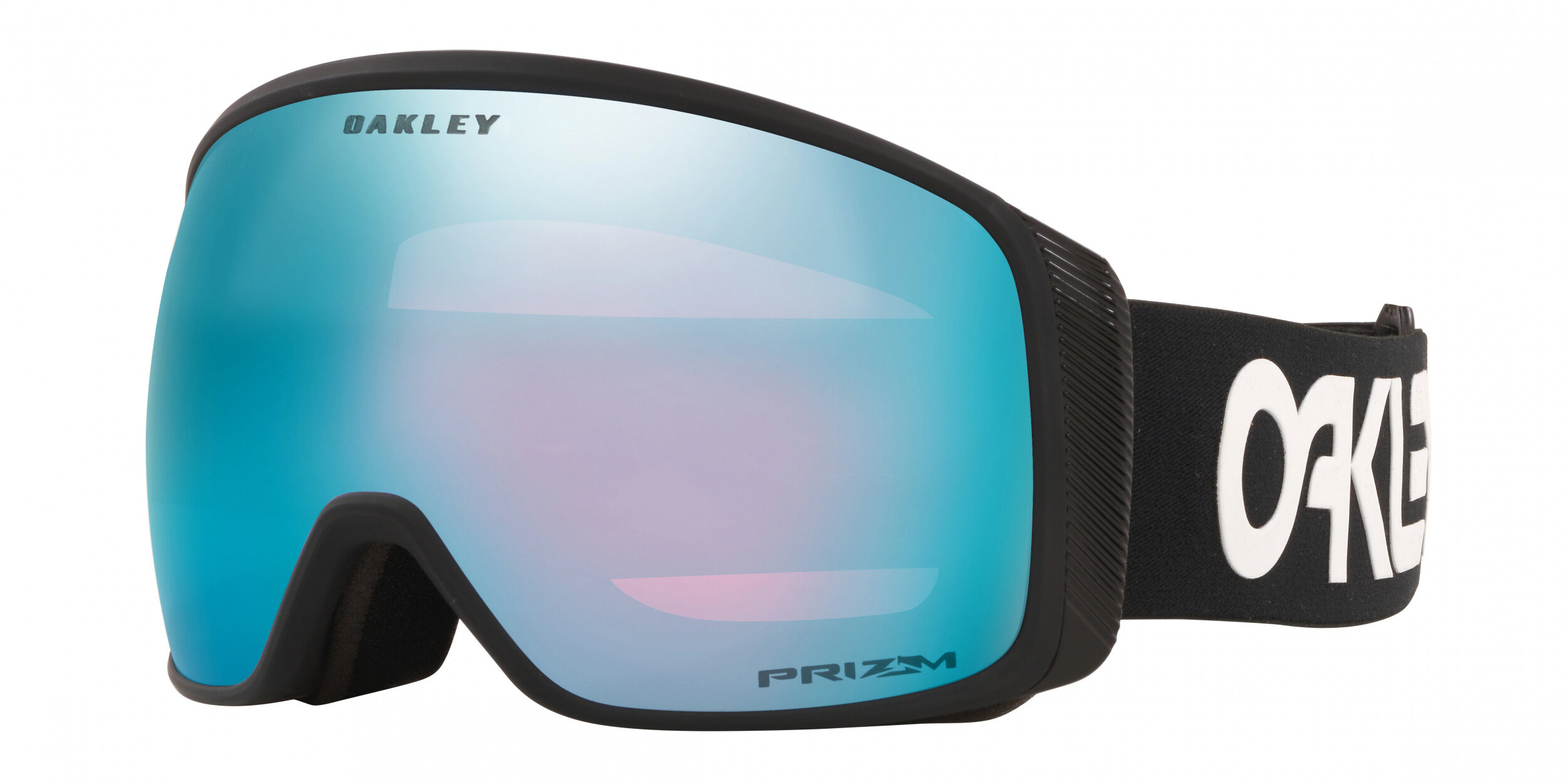 Masque de ski Oakley Flight Tracker L Factory Pilot Noir Prizm Snow Saphir Iridium