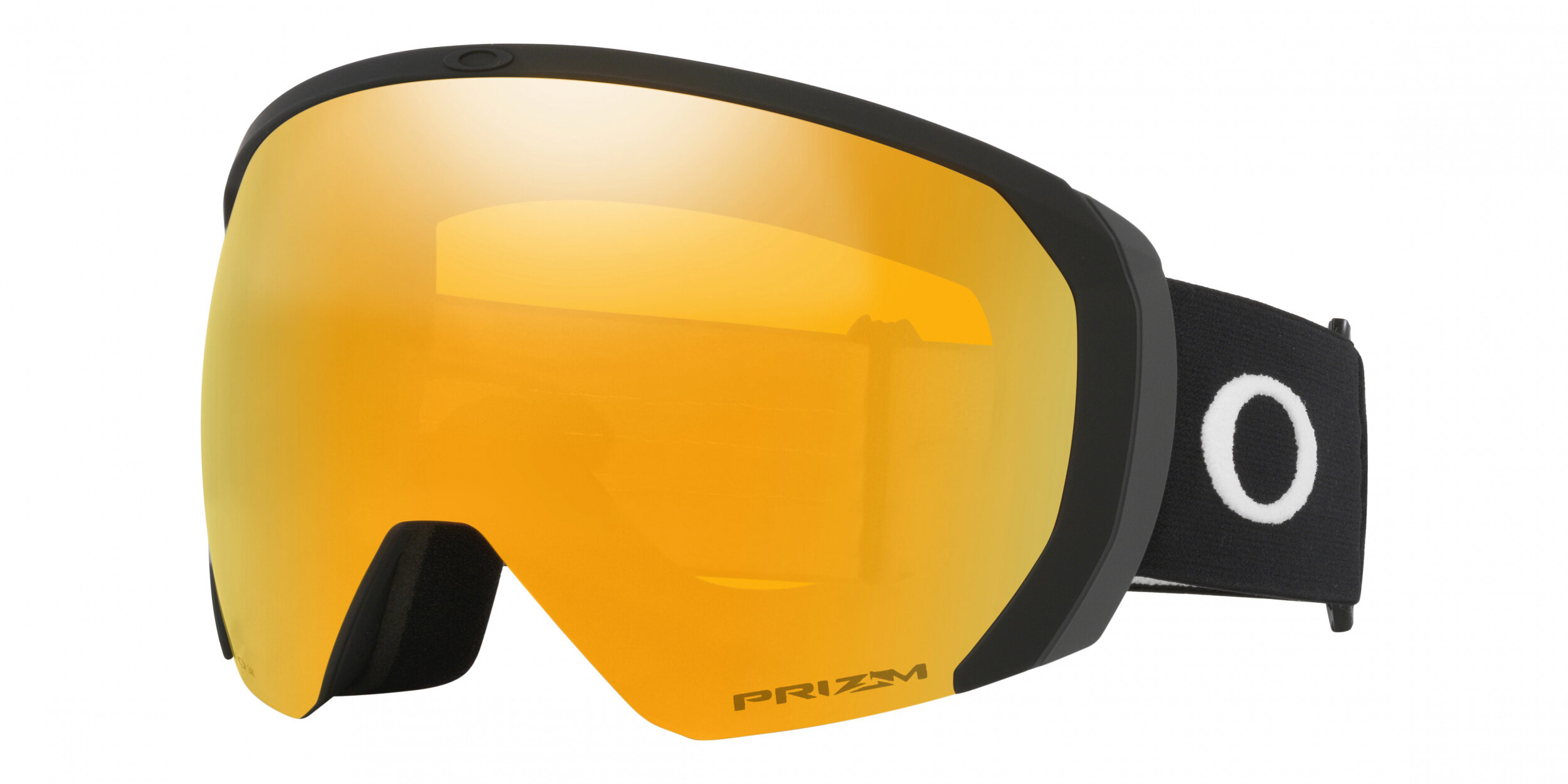 Masque de ski Oakley Flight Path L Noir mat Prizm Snow 24K Iridium