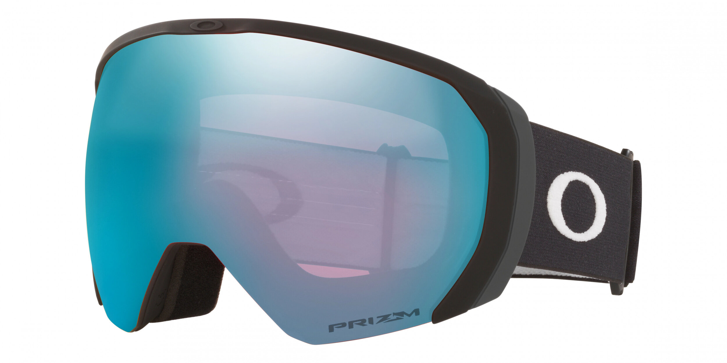 Masque de ski Oakley Flight Path L Noir mat Prizm Snow Saphir Iridium