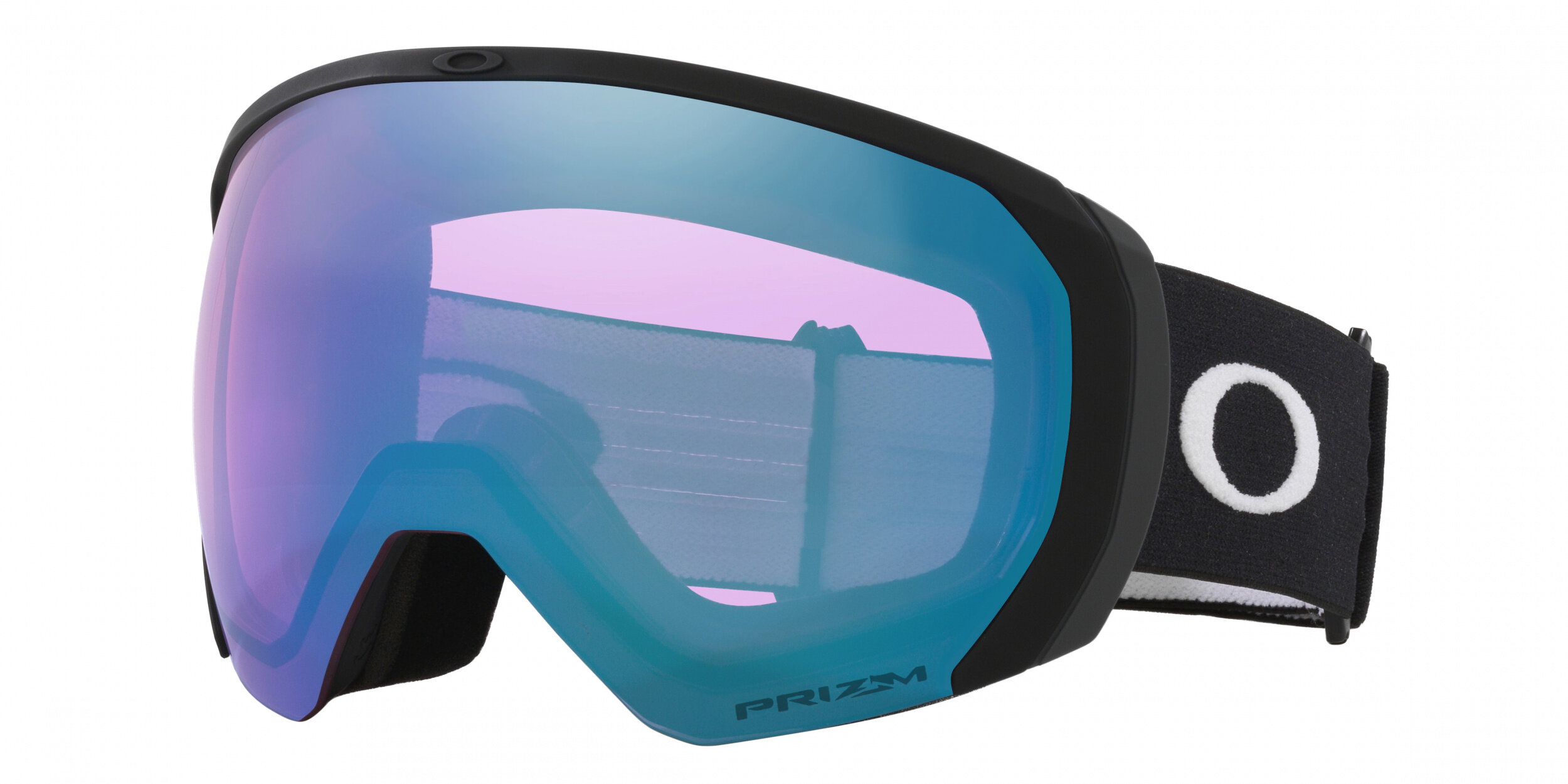 Masque de ski Oakley Flight Path L Noir mat Prizm Snow Iced Iridium