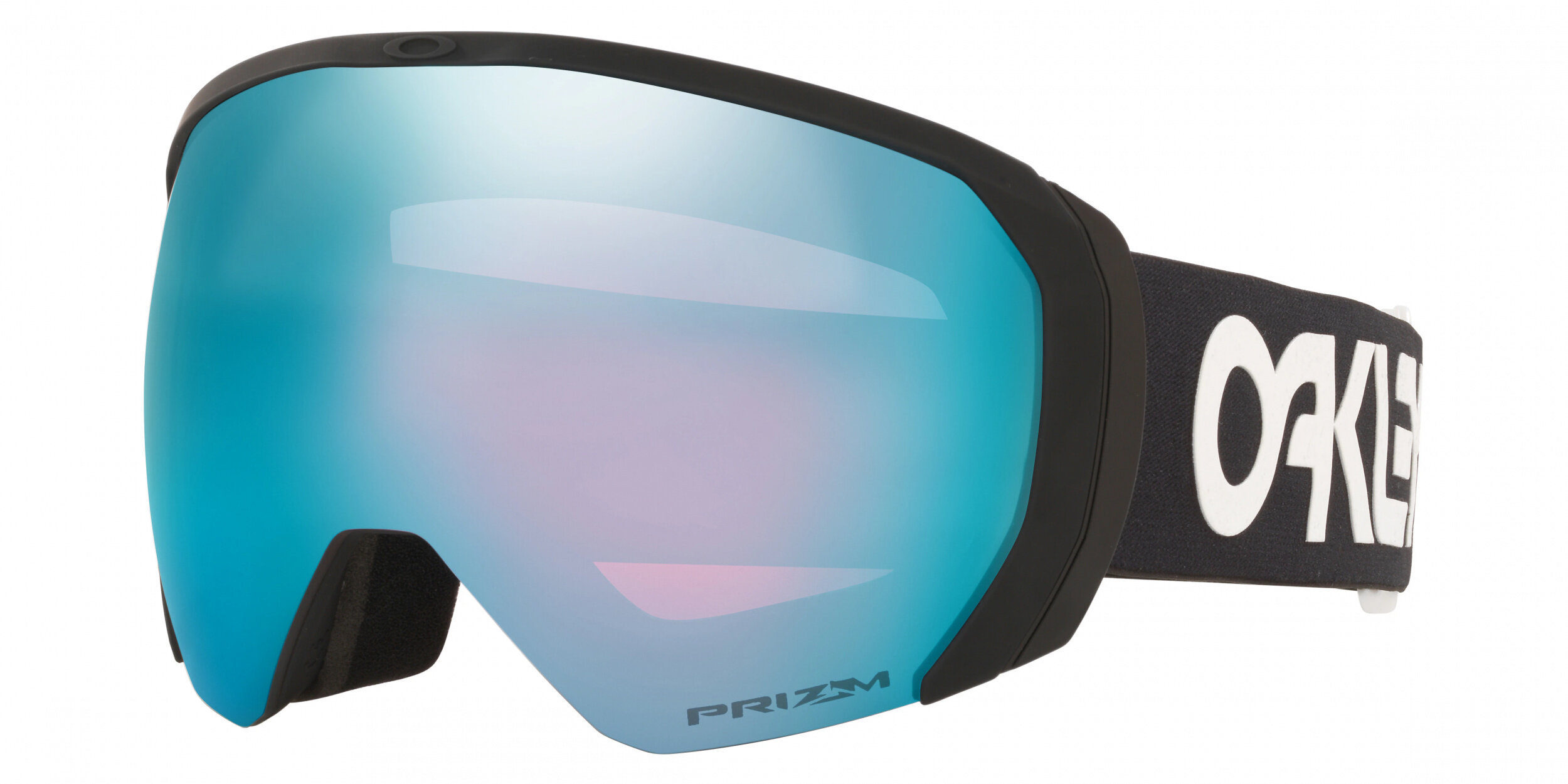 Masque de ski Oakley Flight Path L Factory Pilot Noir Prizm Snow Saphir Iridium