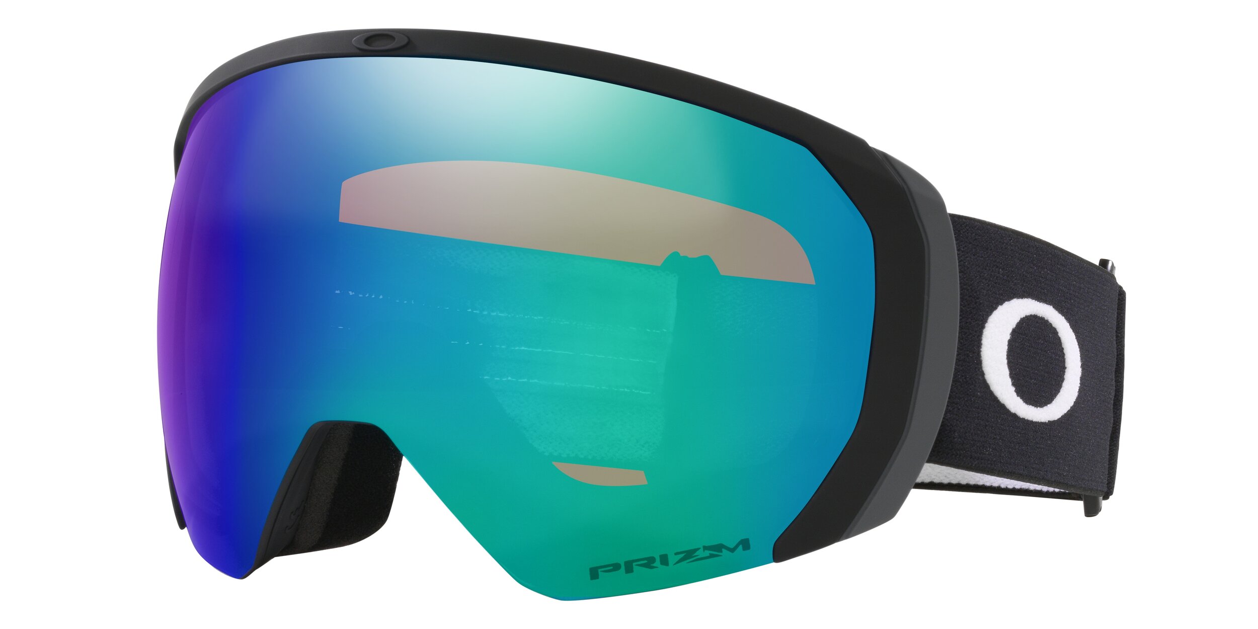 Masque de ski Oakley Flight Path L Noir mat Prizm Snow Argon Iridium