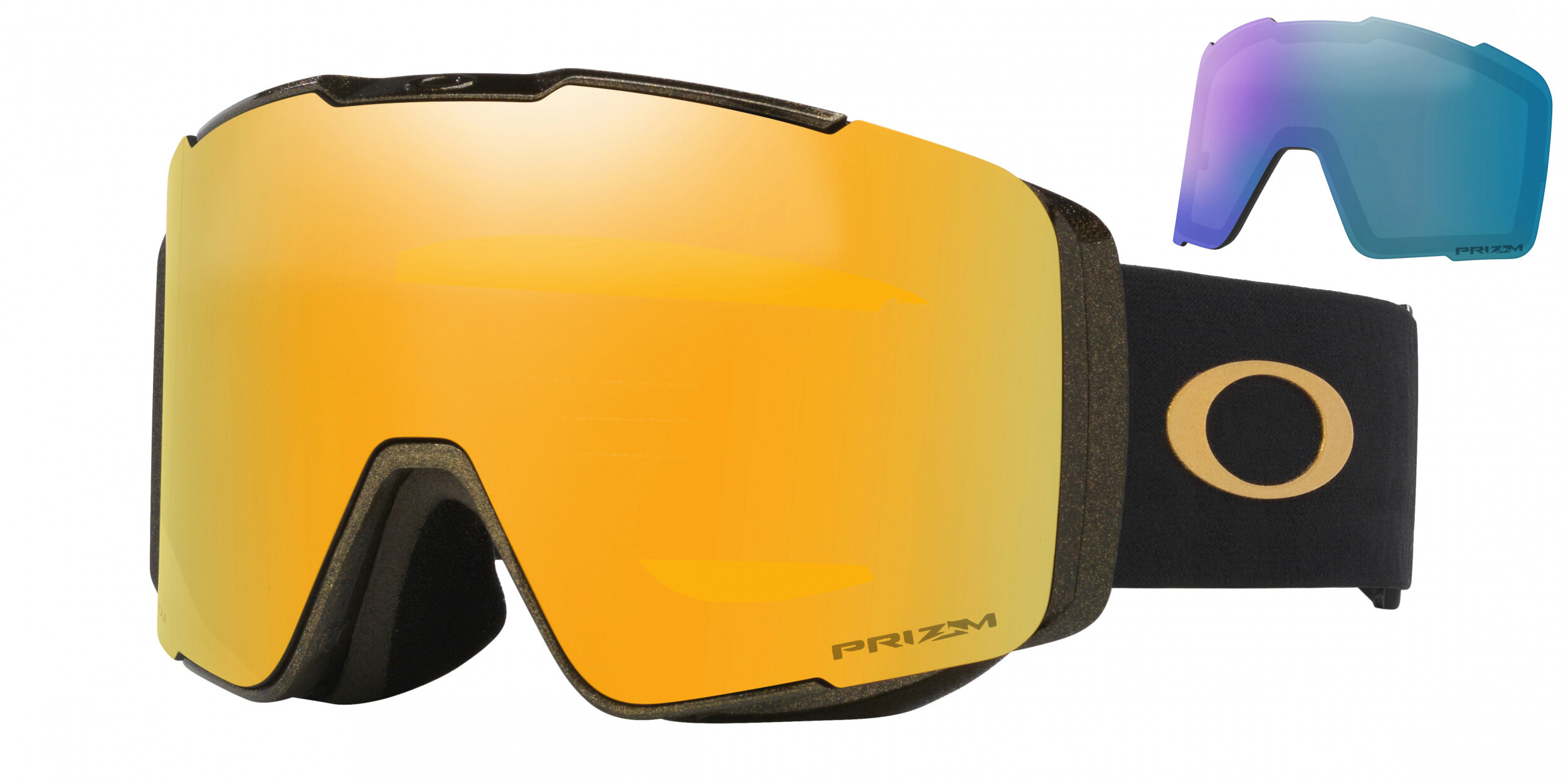 Masque de ski Oakley Line Miner Pro L 50th Anniversary Prizm Snow 24K Iridium