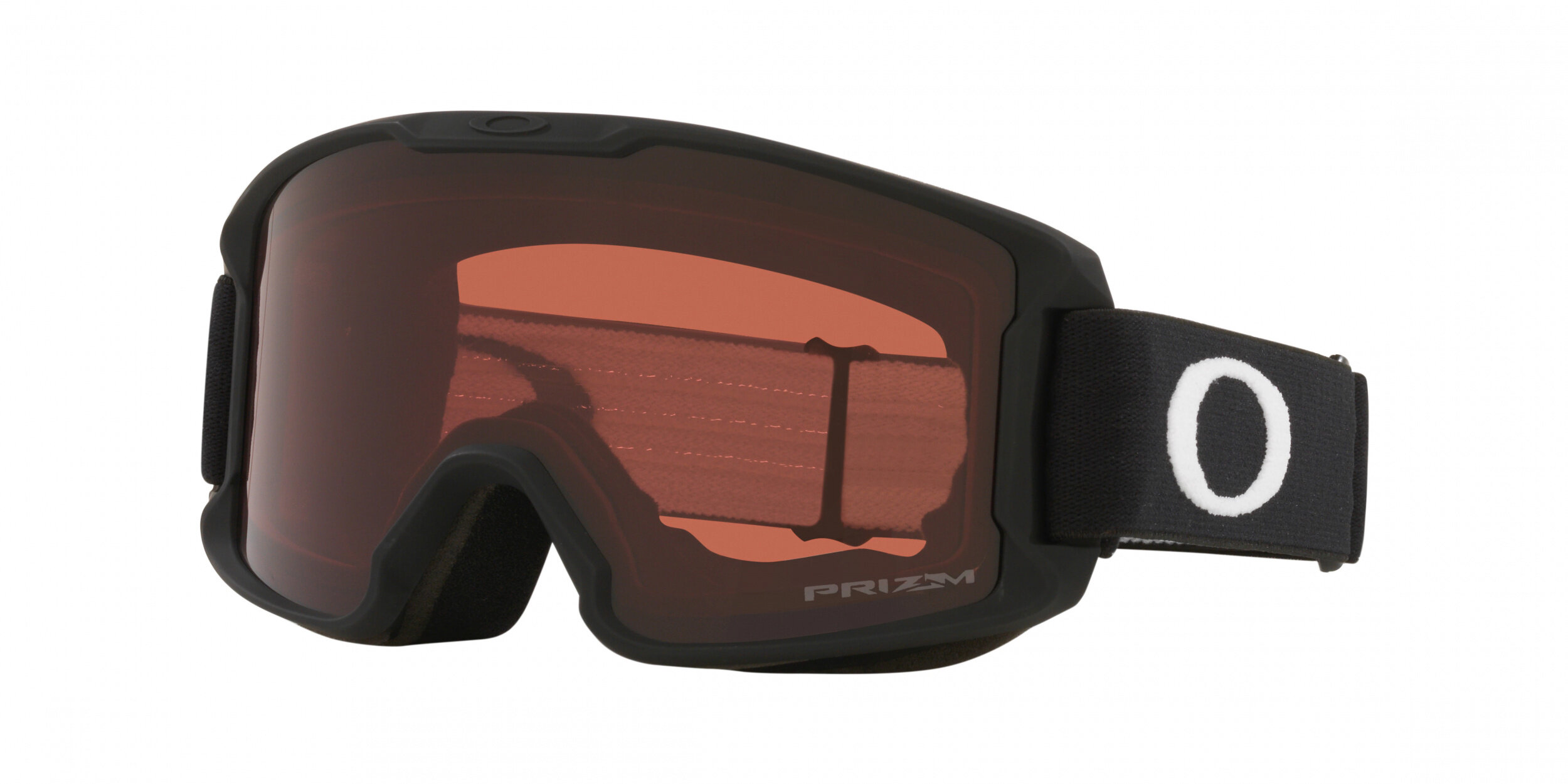 Masque de ski Oakley Line Miner S Noir mat Prizm Snow Garnet