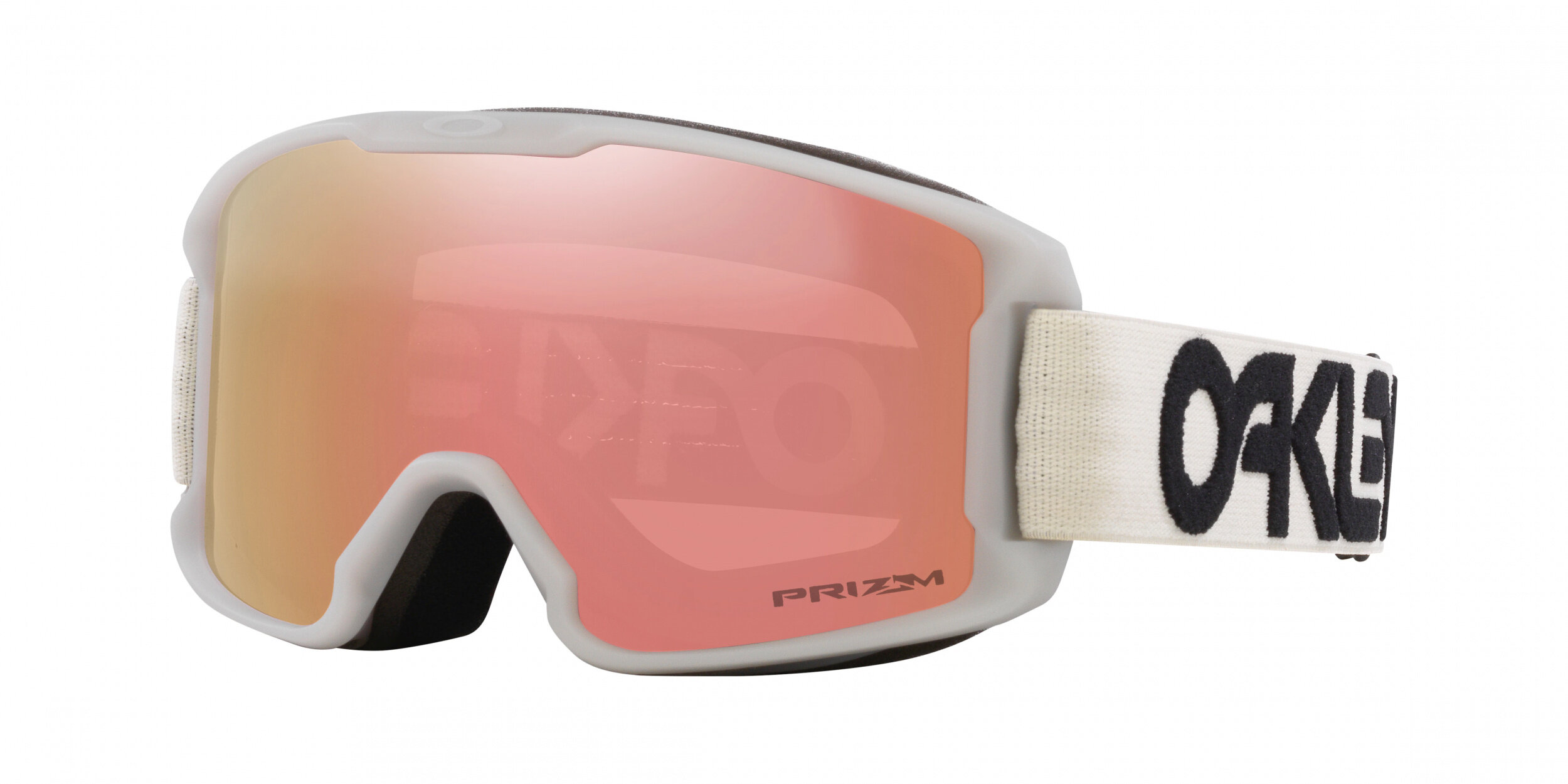 Masque de ski Oakley Line Miner S Gris Cool mat Prizm Rose Gold Iridium