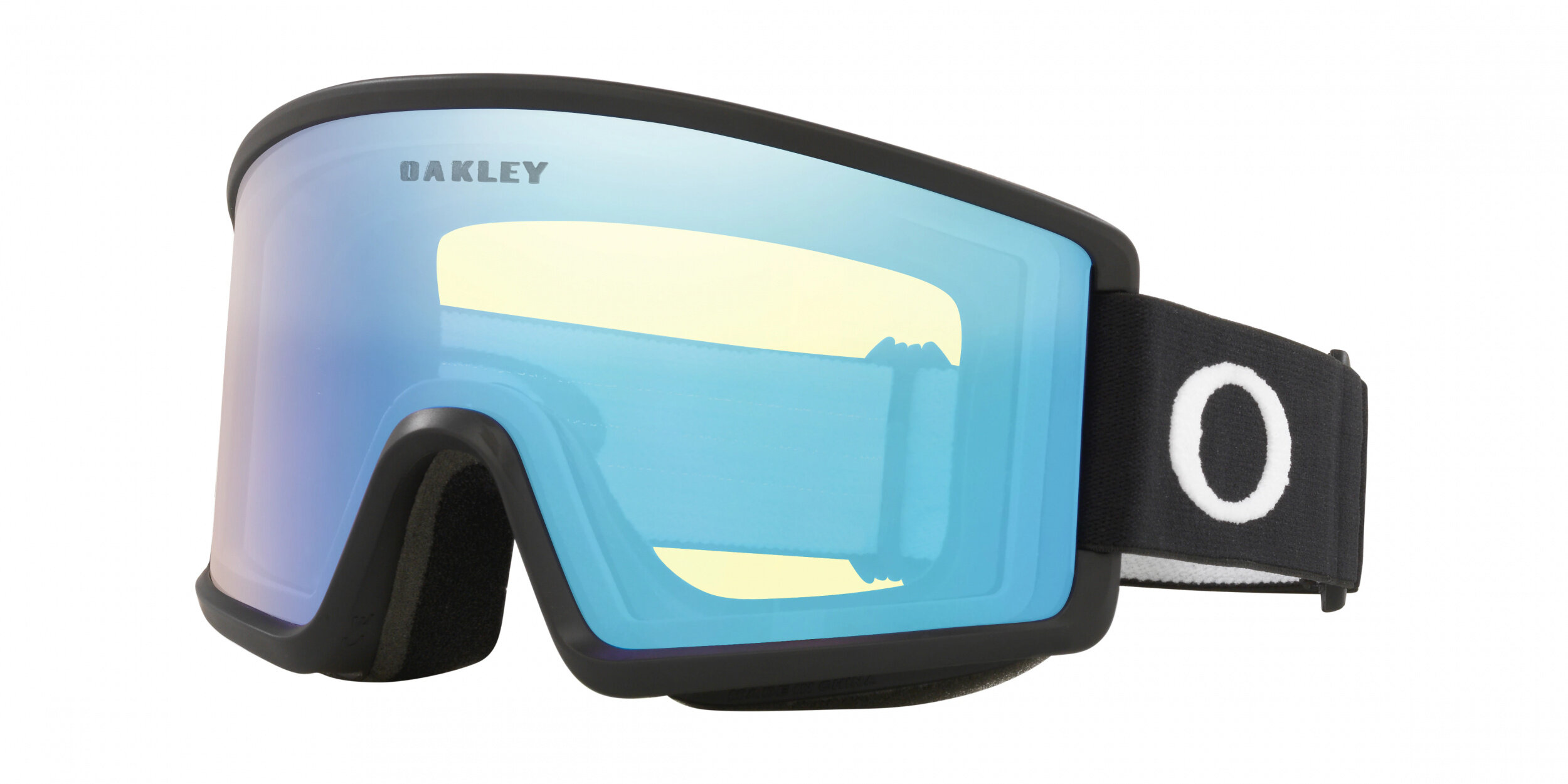 Masque de ski Oakley Target Line L Noir mat Jaune Haute Intensité