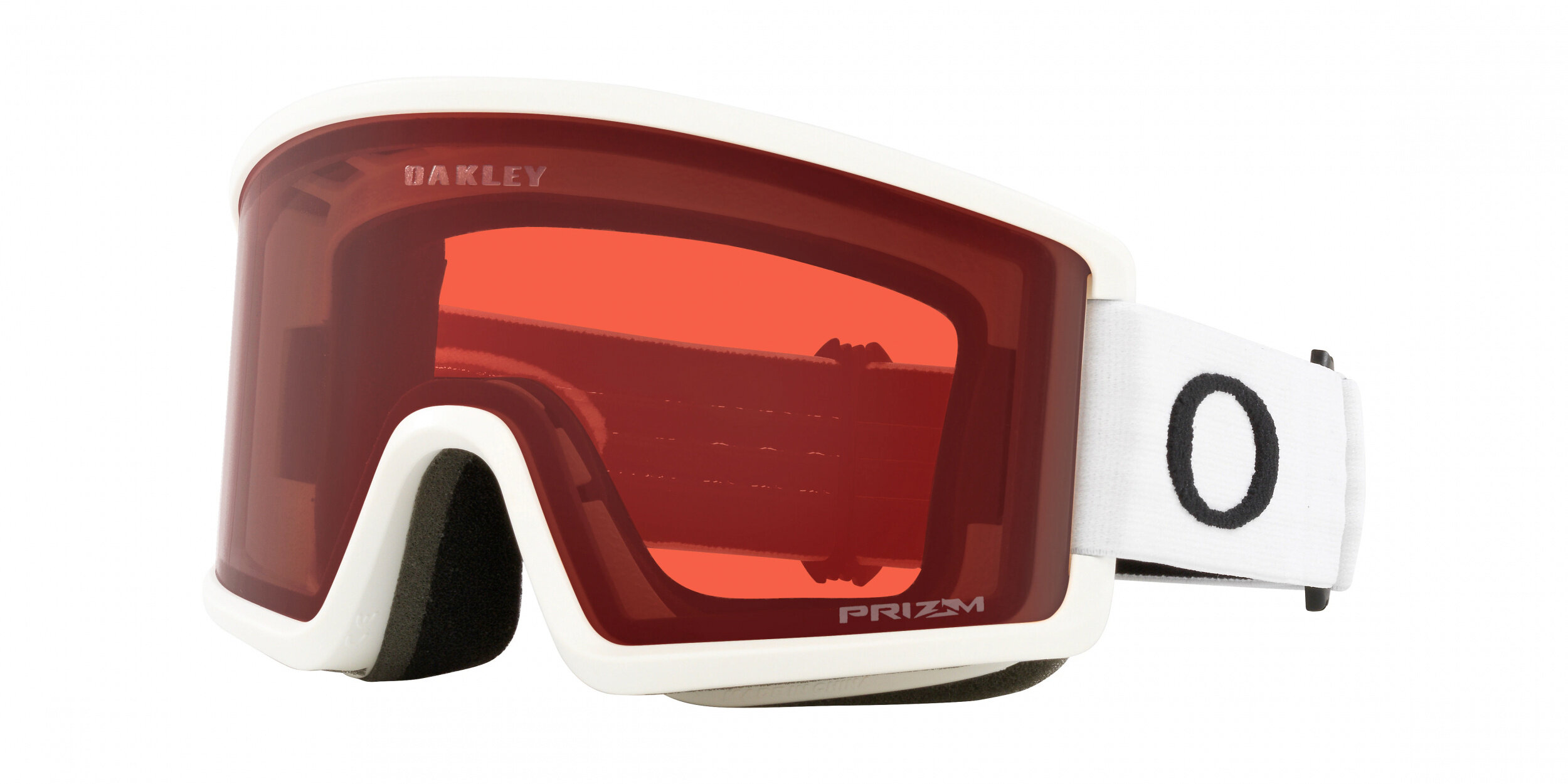 Masque de ski Oakley Target Line L Blanc mat Prizm Snow Rose