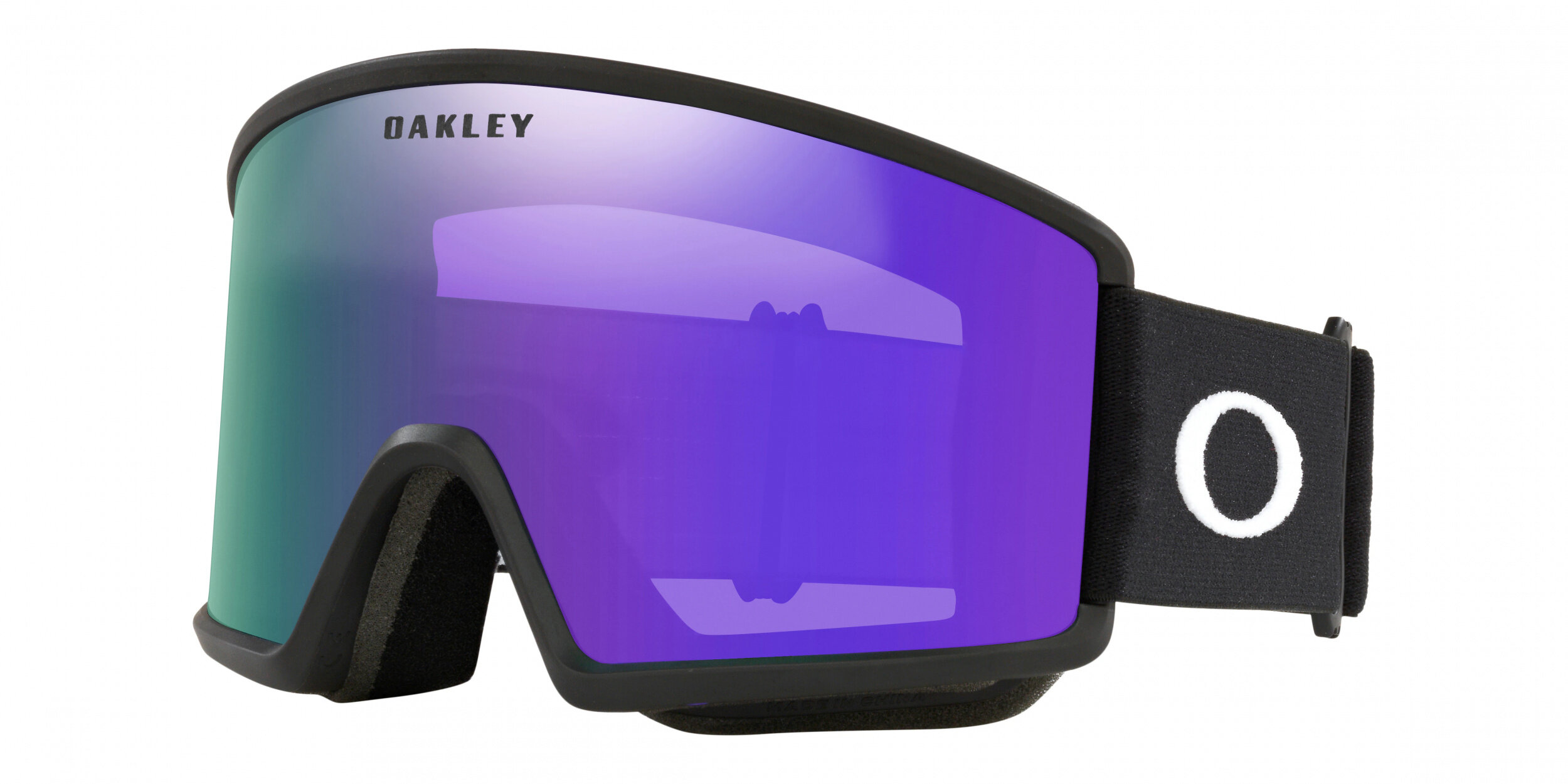 Masque de ski Oakley Target Line L Noir mat Violet Iridium