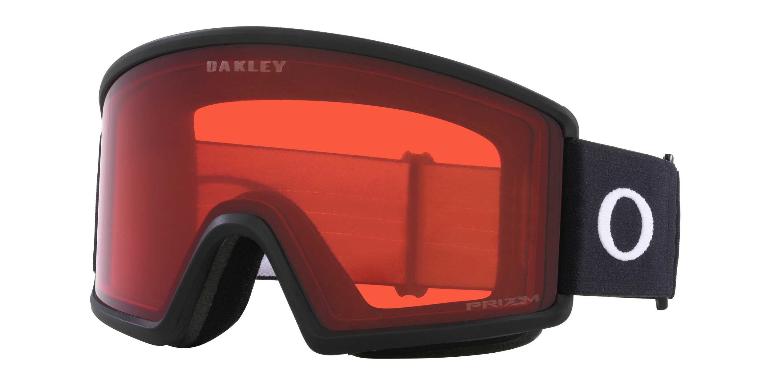 Masque de ski Oakley Target Line L Noir mat Prizm Snow Rose