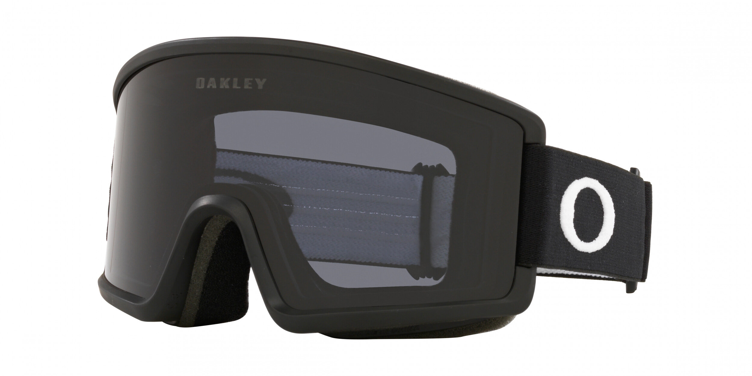 Masque de ski Oakley Target Line M Noir mat Gris Foncé