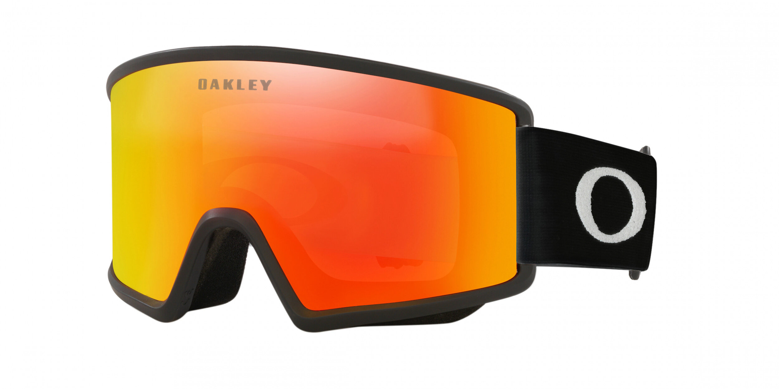 Masque de ski Oakley Target Line M Noir mat Fire Iridium