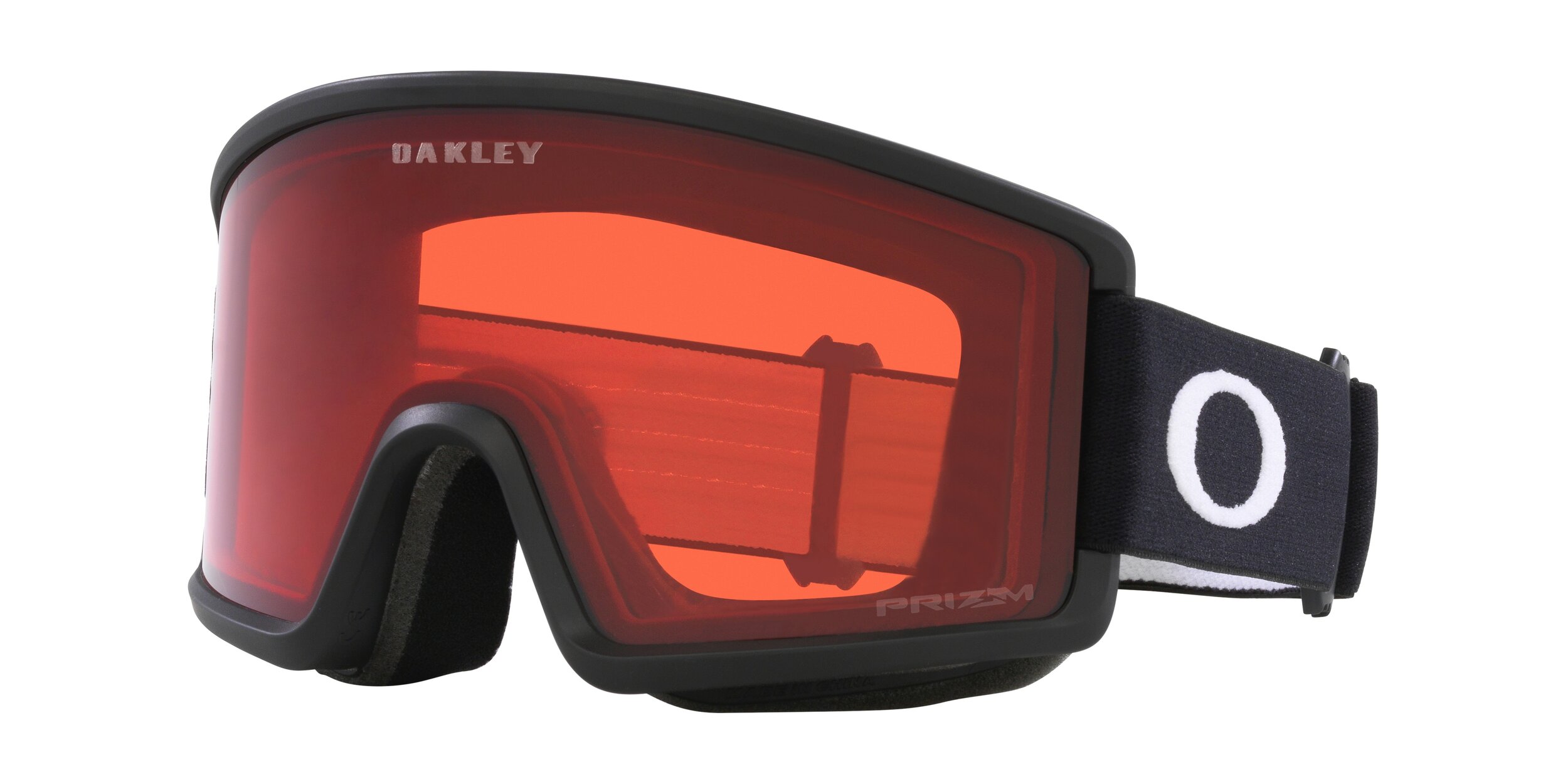 Masque de ski Oakley Target Line M Noir mat Prizm Snow Rose