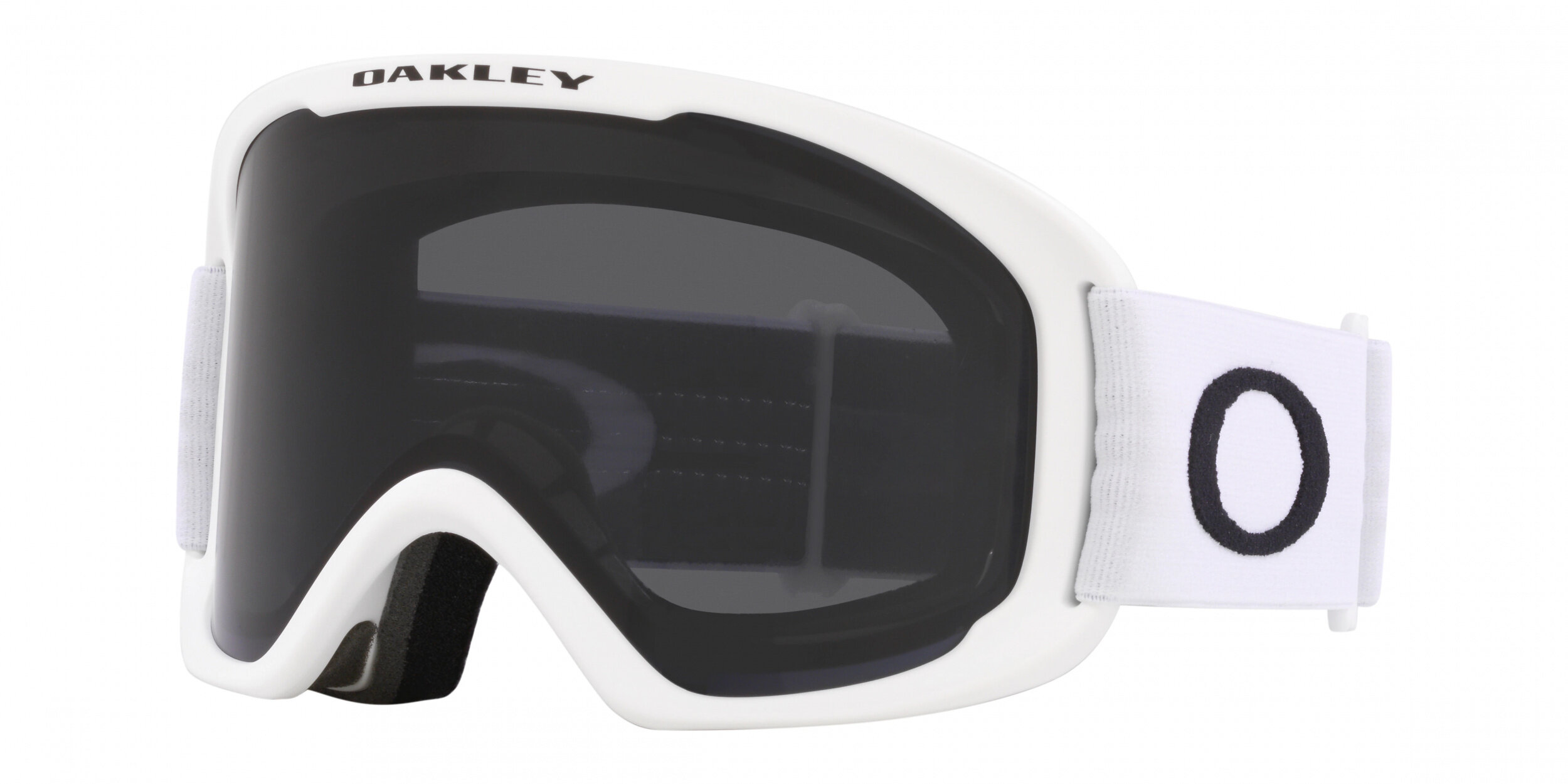 Masque de ski Oakley O-Frame 2.0 Pro L Blanc mat Gris Foncé