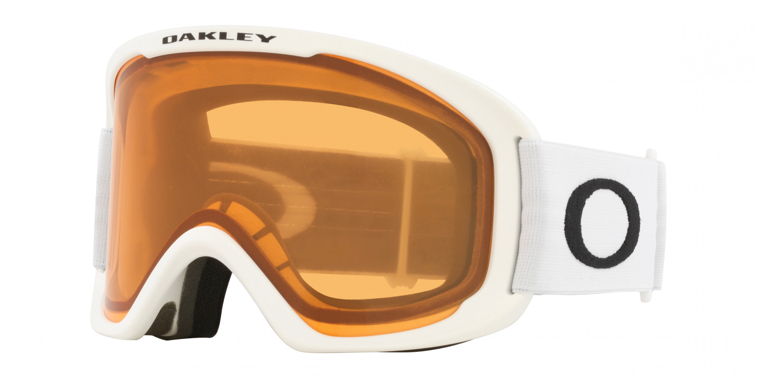 Masque de ski Oakley O-Frame 2.0 Pro L Blanc mat Rouge Orangé