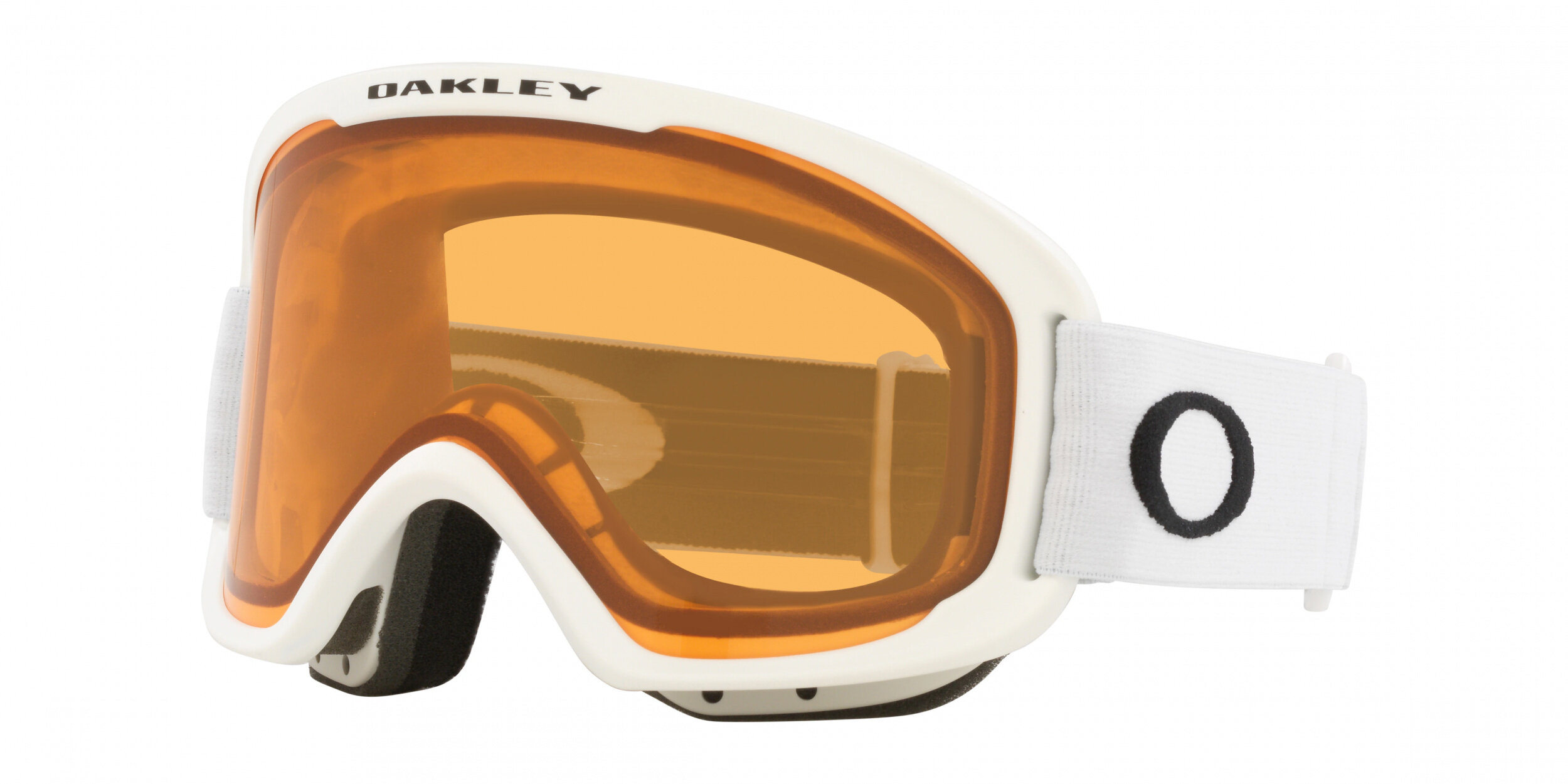 Masque de ski Oakley O-Frame 2.0 Pro M Blanc mat Rouge Orangé