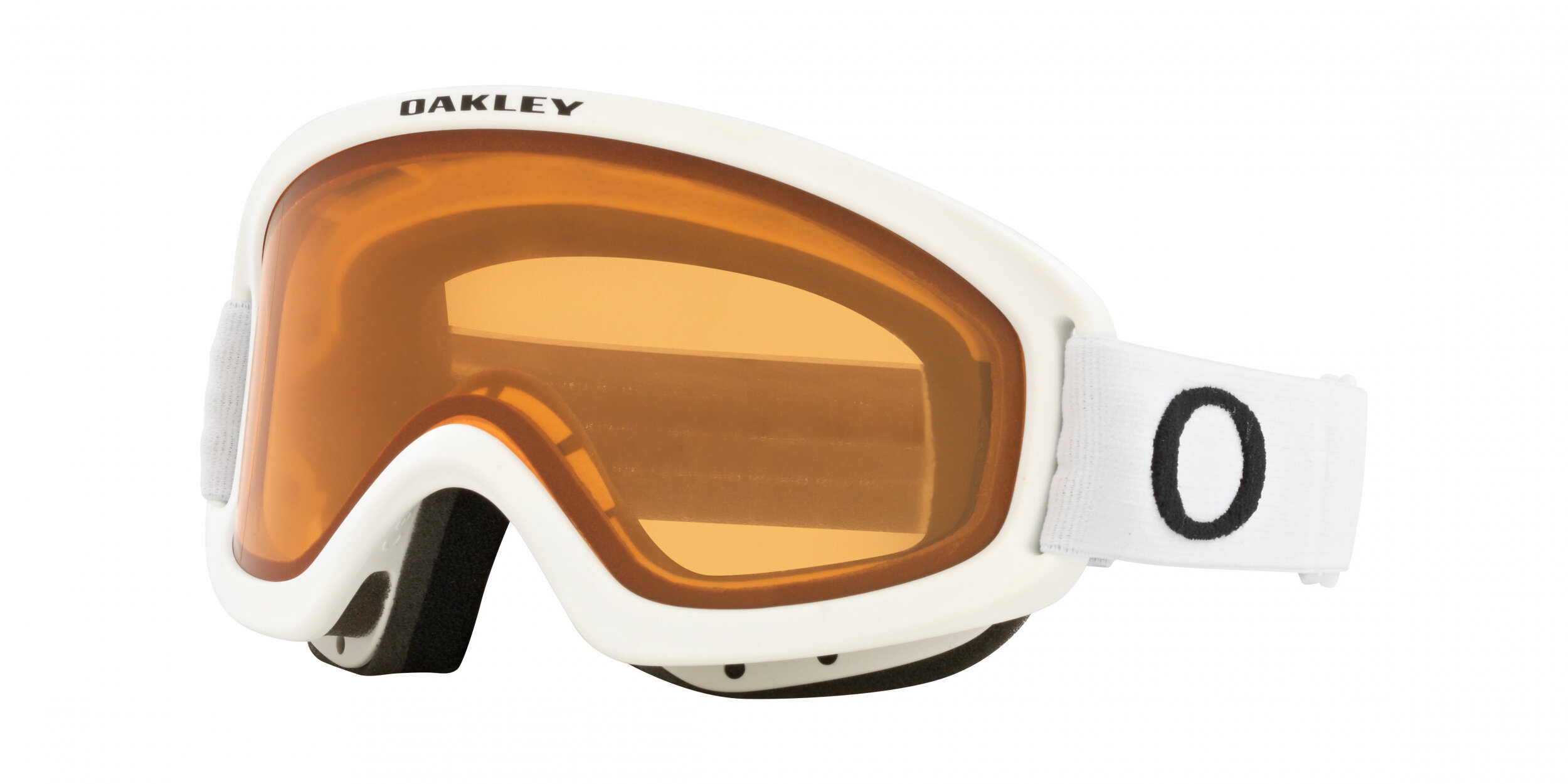 Masque de ski Oakley O-Frame 2.0 Pro S Blanc mat Rouge Orangé