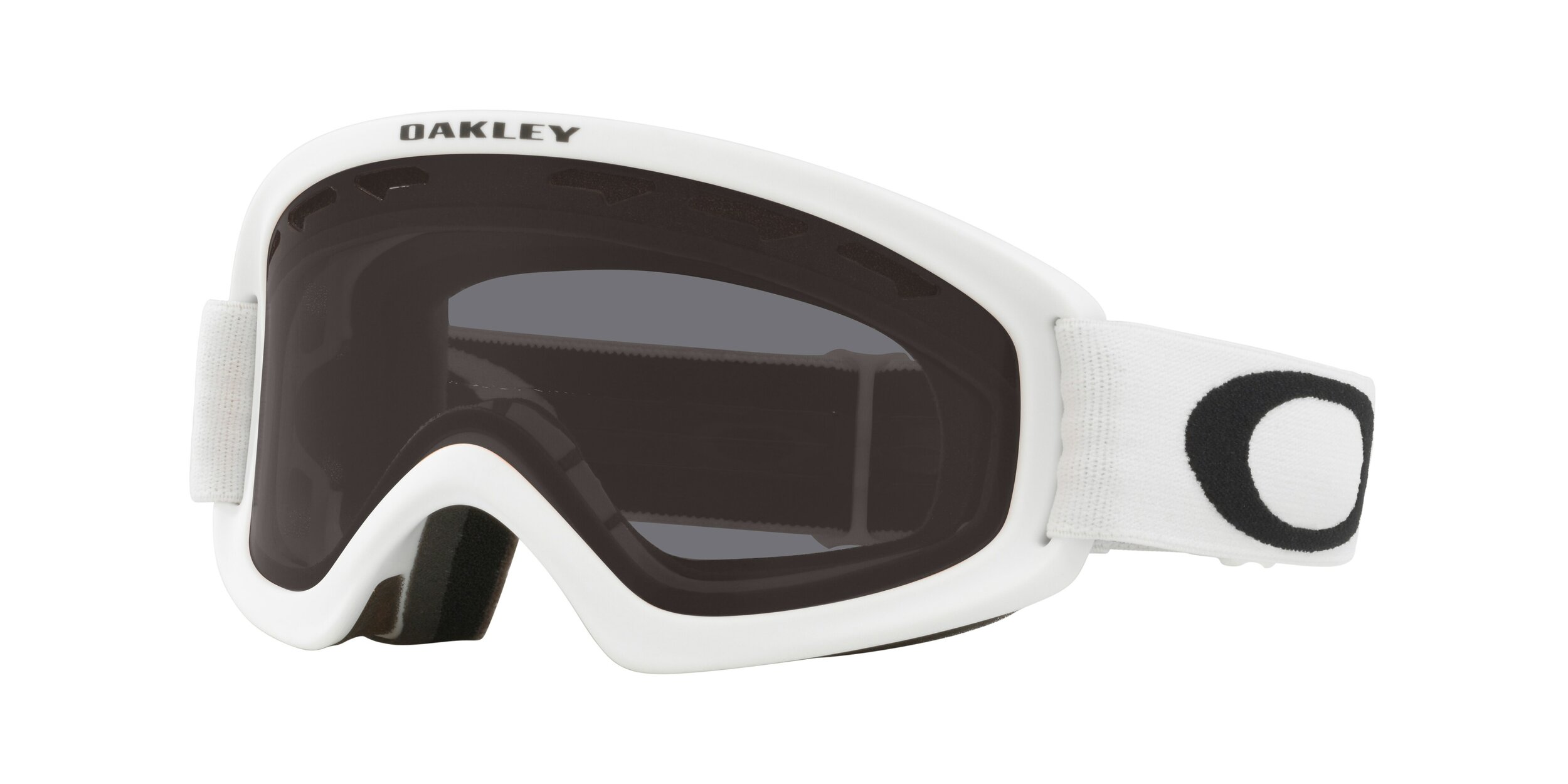 Masque de ski Oakley O-Frame 2.0 Pro S Blanc mat Gris Foncé