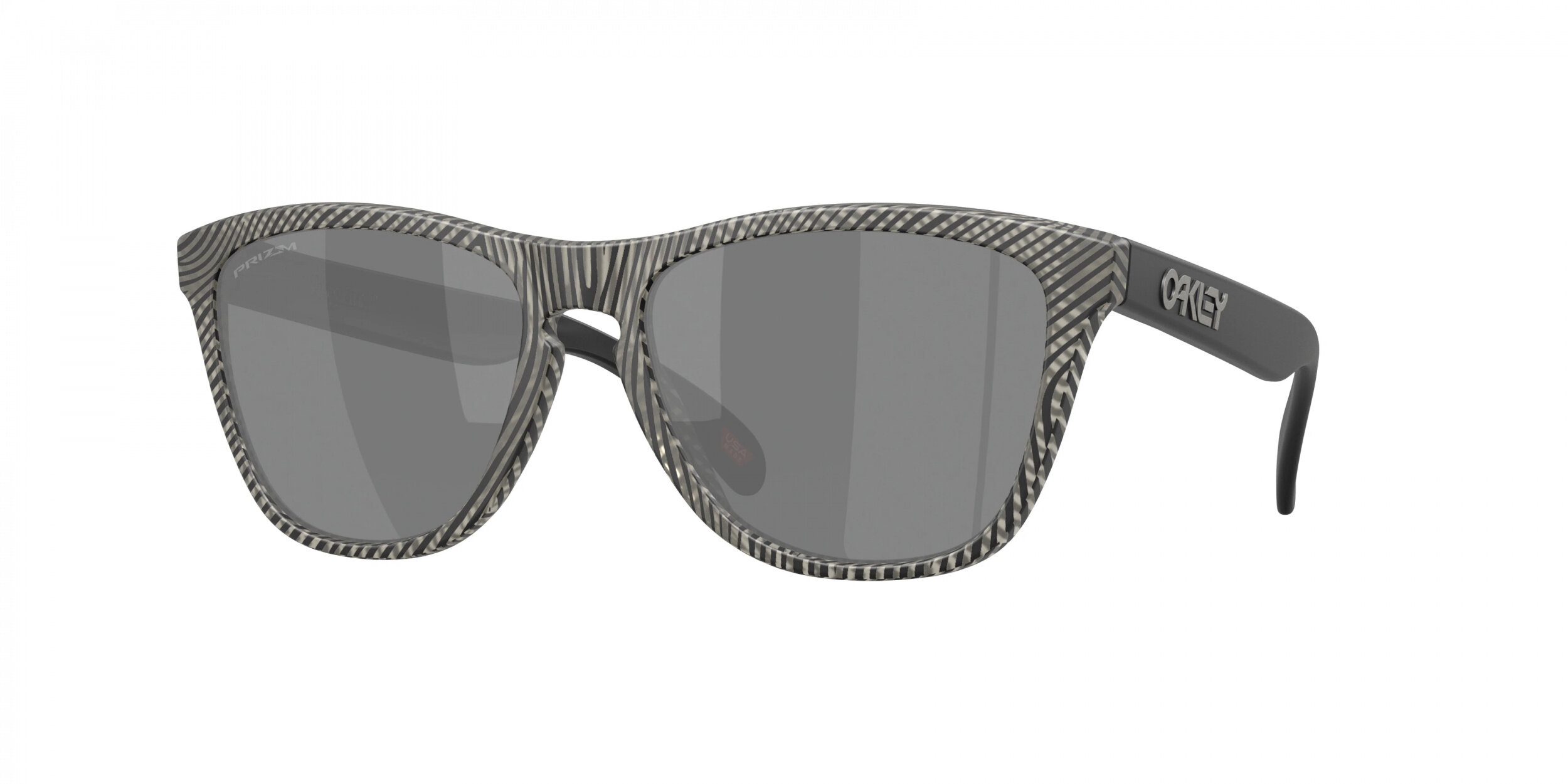 Lunettes de soleil Oakley - Frogskins - OO9013-M0 Empreinte digitale gris encre mat - Cat.3 Prizm Noir