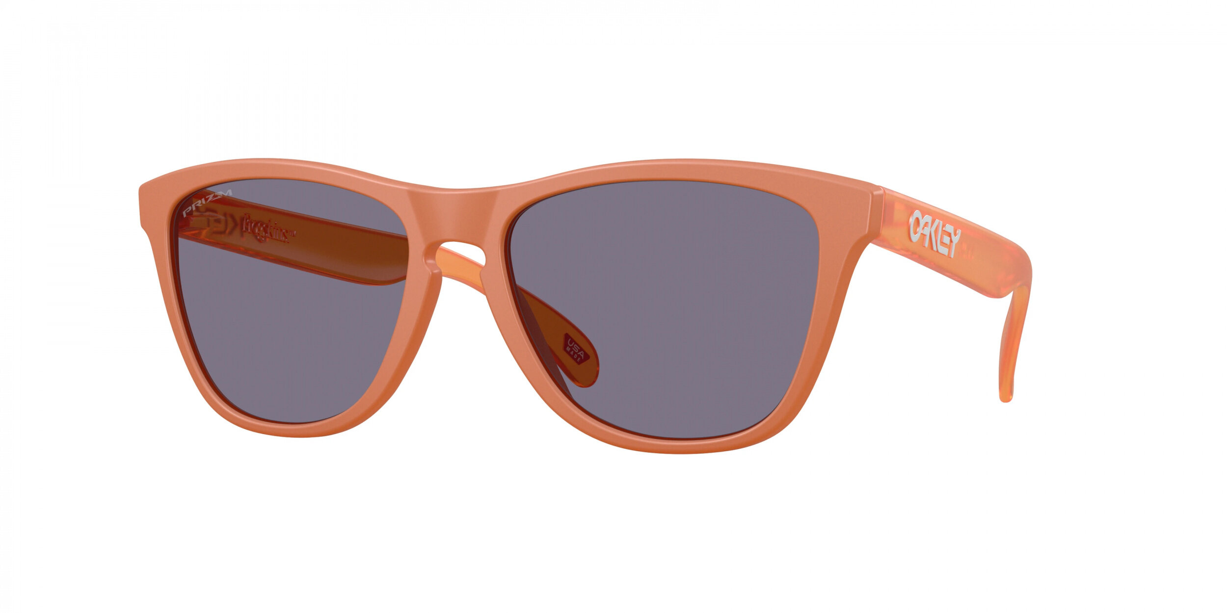 Lunettes de soleil Oakley - Frogskins - OO9013-M1 Matte Ginger - Cat.3 Prizm Gris