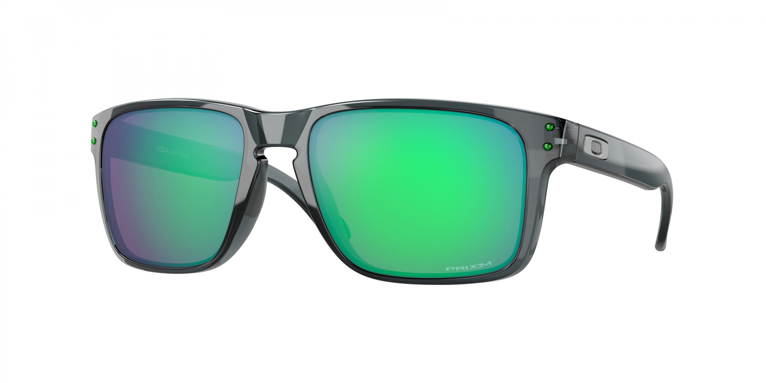 Lunettes de soleil Oakley - Holbrook XL - OO9417-14 Noir Cristal - Cat.3 Prizm Jade