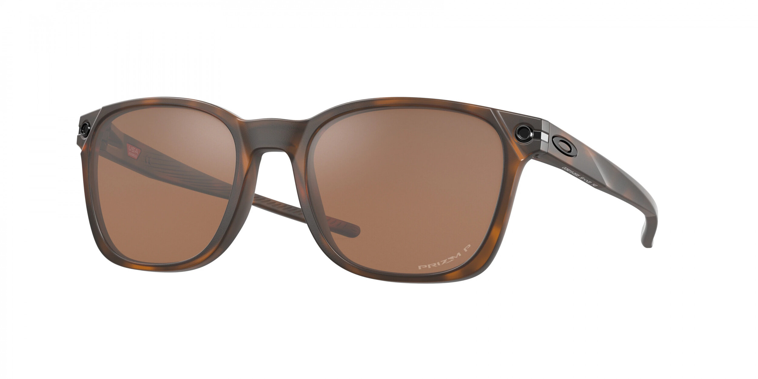 Lunettes de soleil Oakley - Ojector - OO9018-05 Écaille de tortue marron mat - Cat.3 Polarisé Prizm Tungstène