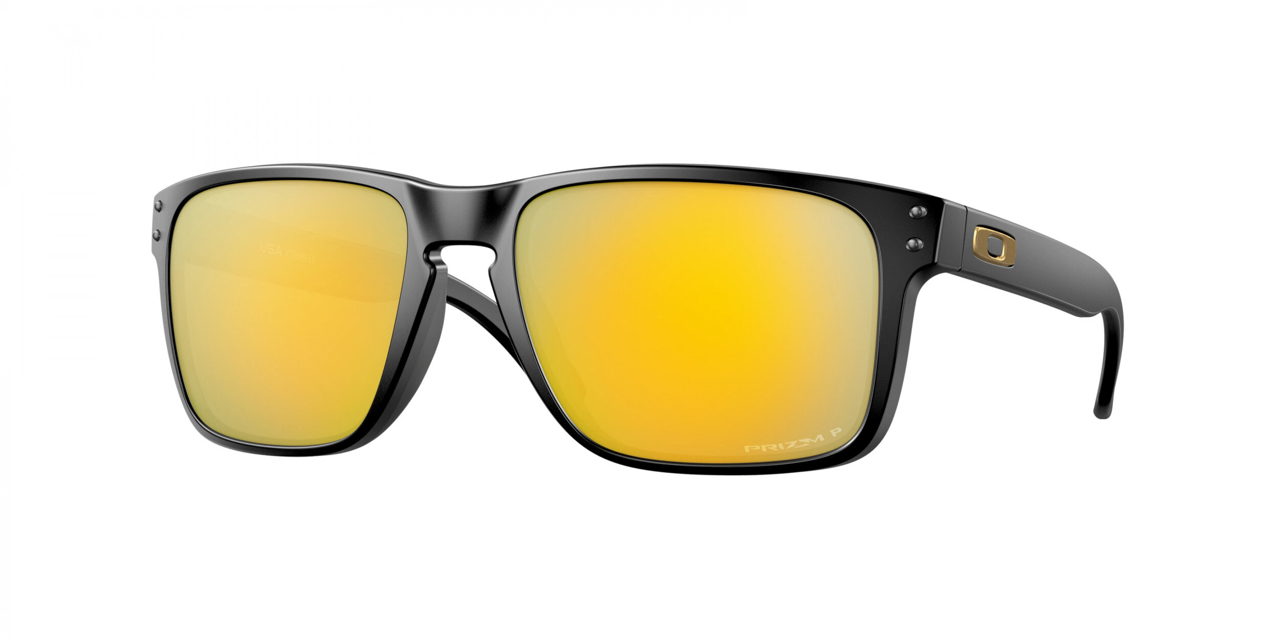 Lunettes de soleil Oakley - Holbrook XL - OO9417-23 Noir mat - Cat.3 Polarisé Prizm 24K