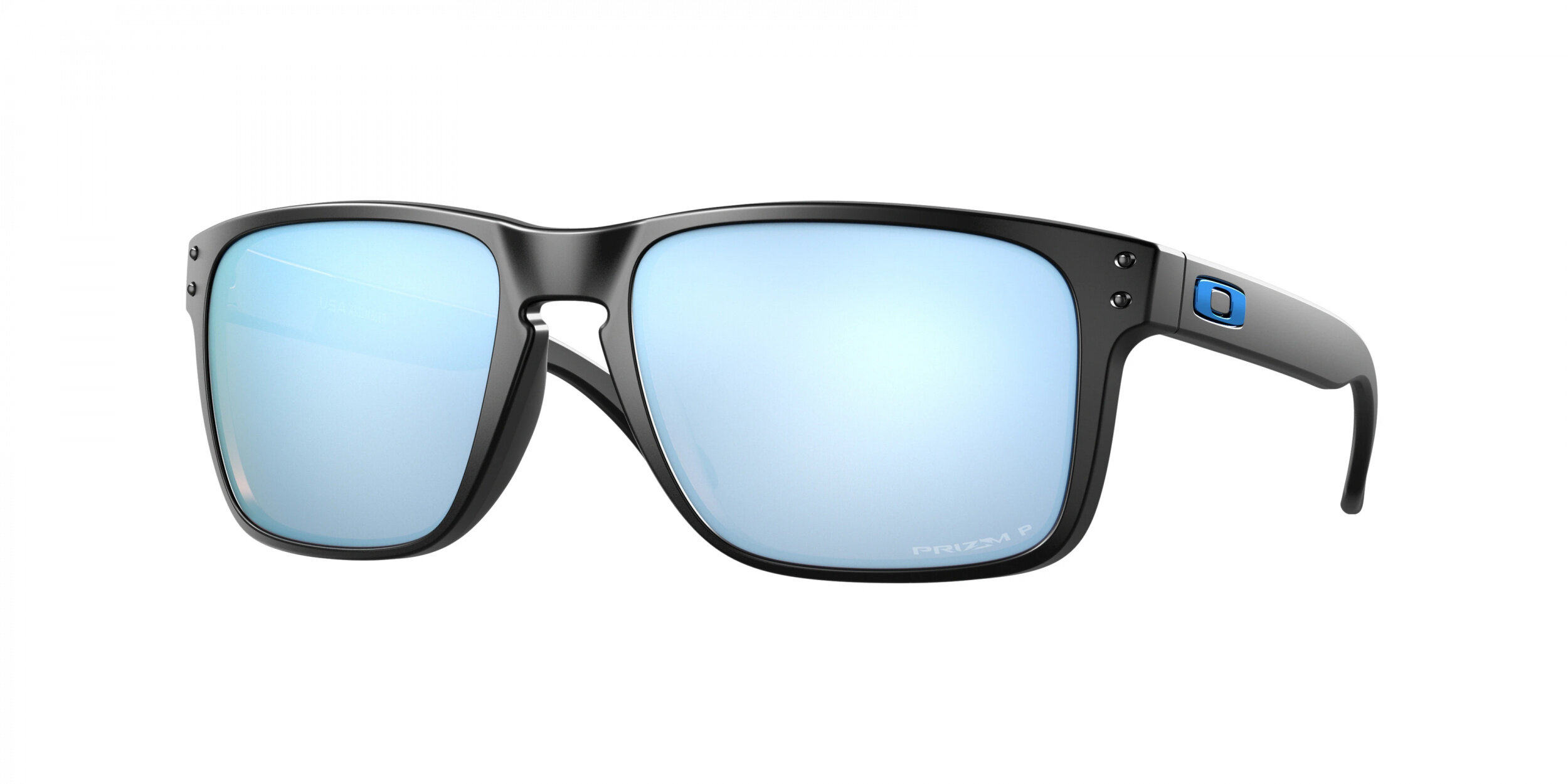 Lunettes de soleil Oakley - Holbrook XL - OO9417-25 Noir mat - Cat.3 Polarisé Prizm Deep Water