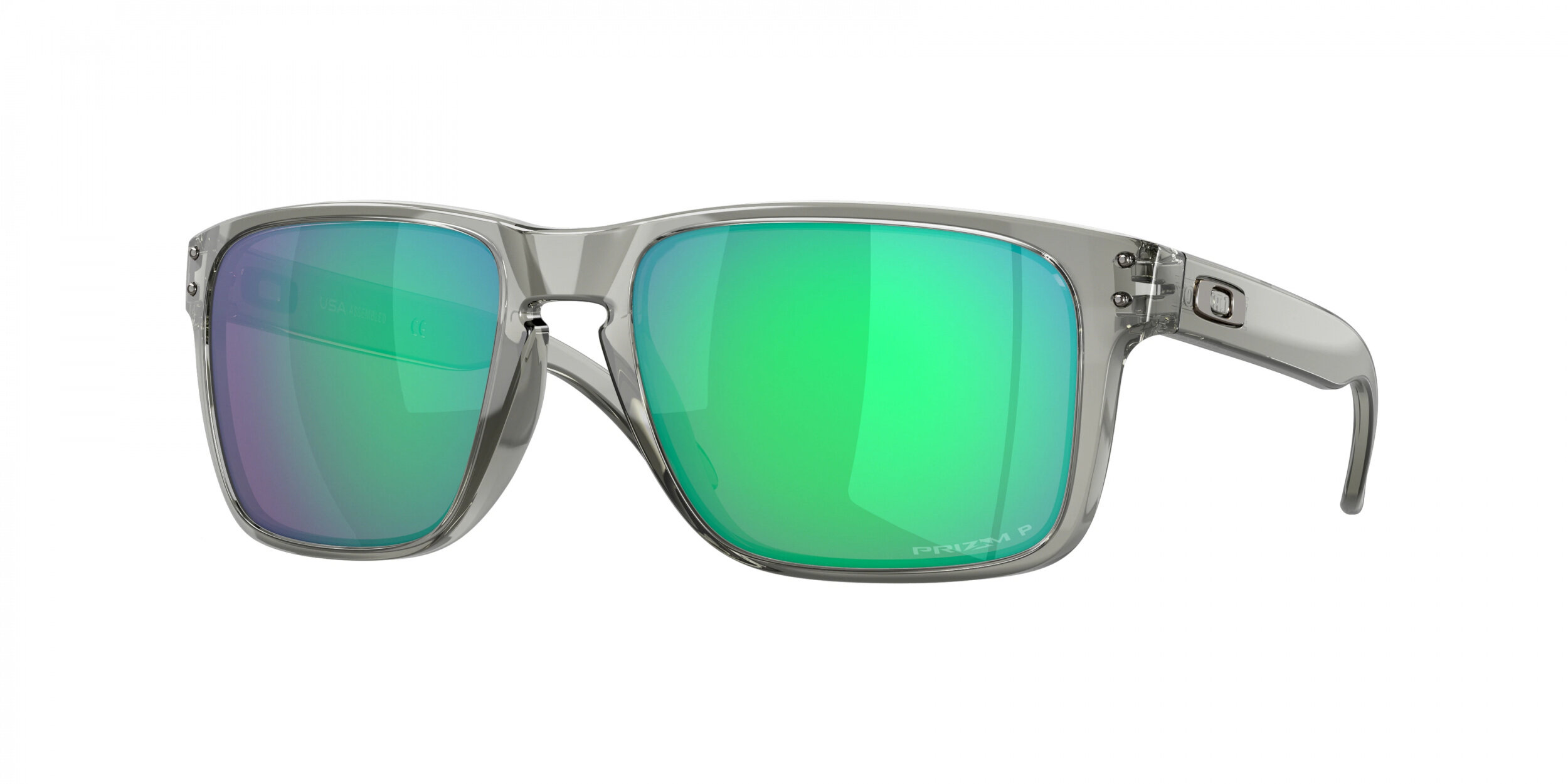 Lunettes de soleil Oakley - Holbrook XL - OO9417-33 Gris Encre - Cat.3 Polarisé Prizm Jade