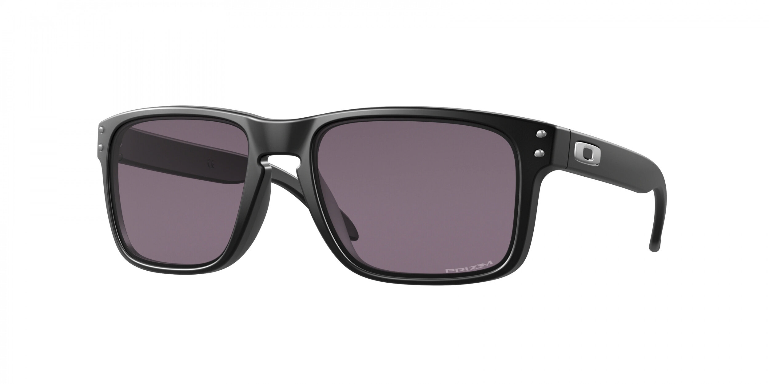Lunettes de soleil Oakley - Holbrook - OO9102-E8 Noir mat - Cat.3 Prizm Gris