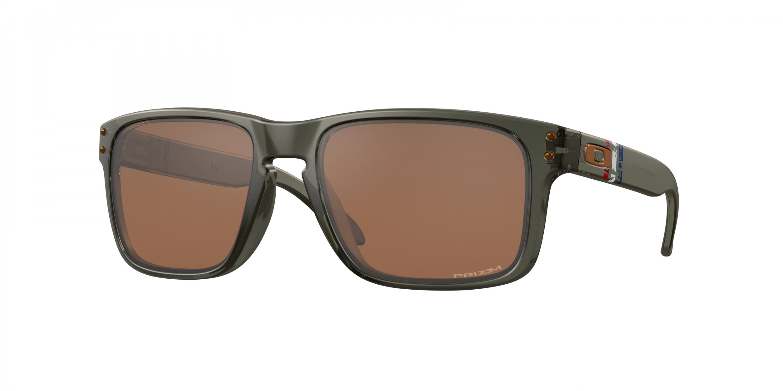 Lunettes de soleil Oakley - Holbrook - OO9102-G6 Encre Olive - Cat.3 Prizm Tungstène