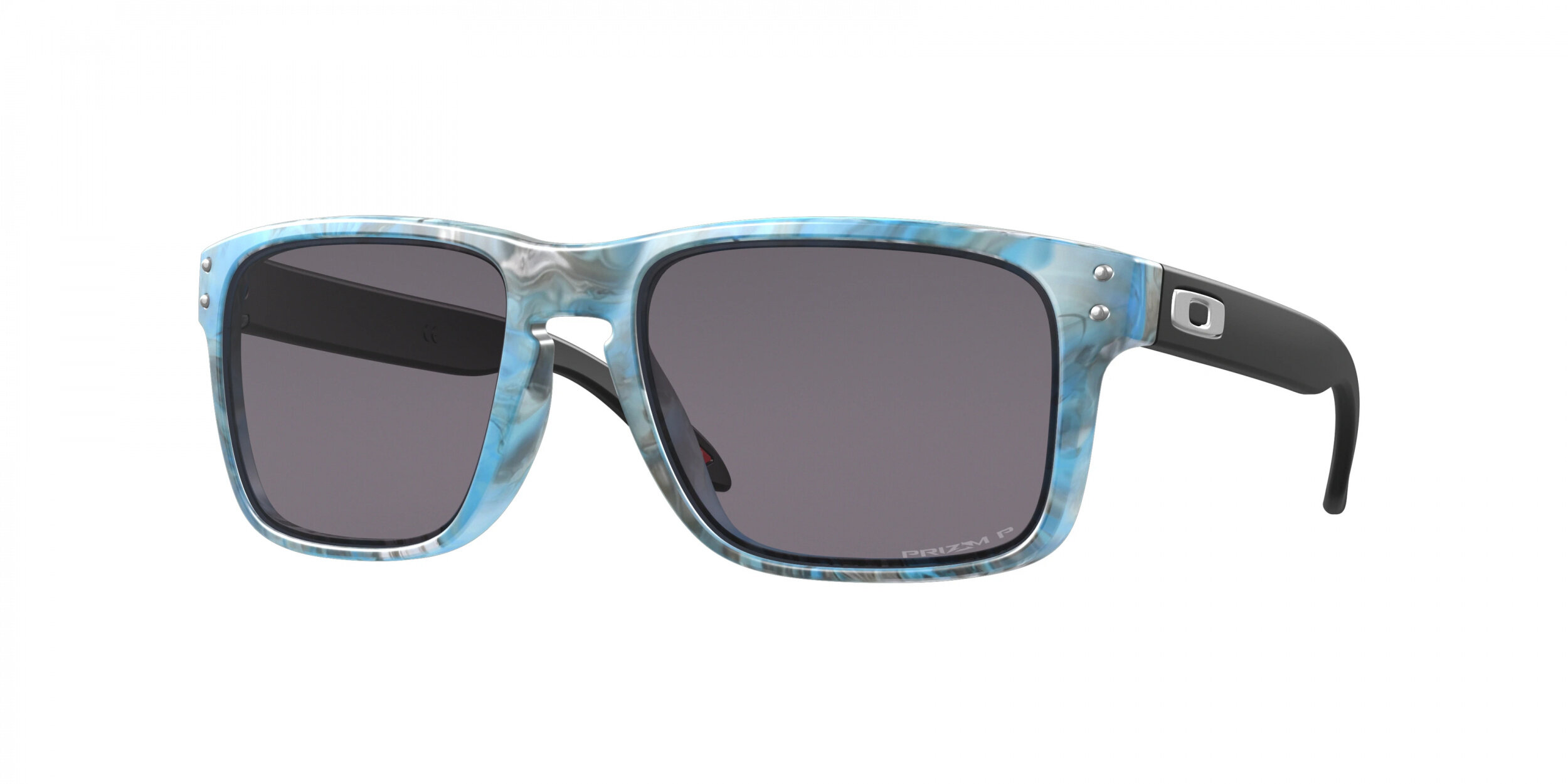 Lunettes de soleil Oakley - Holbrook - OO9102-V8 Sanctuary Swirl - Cat.3 Polarisé Prizm Gris