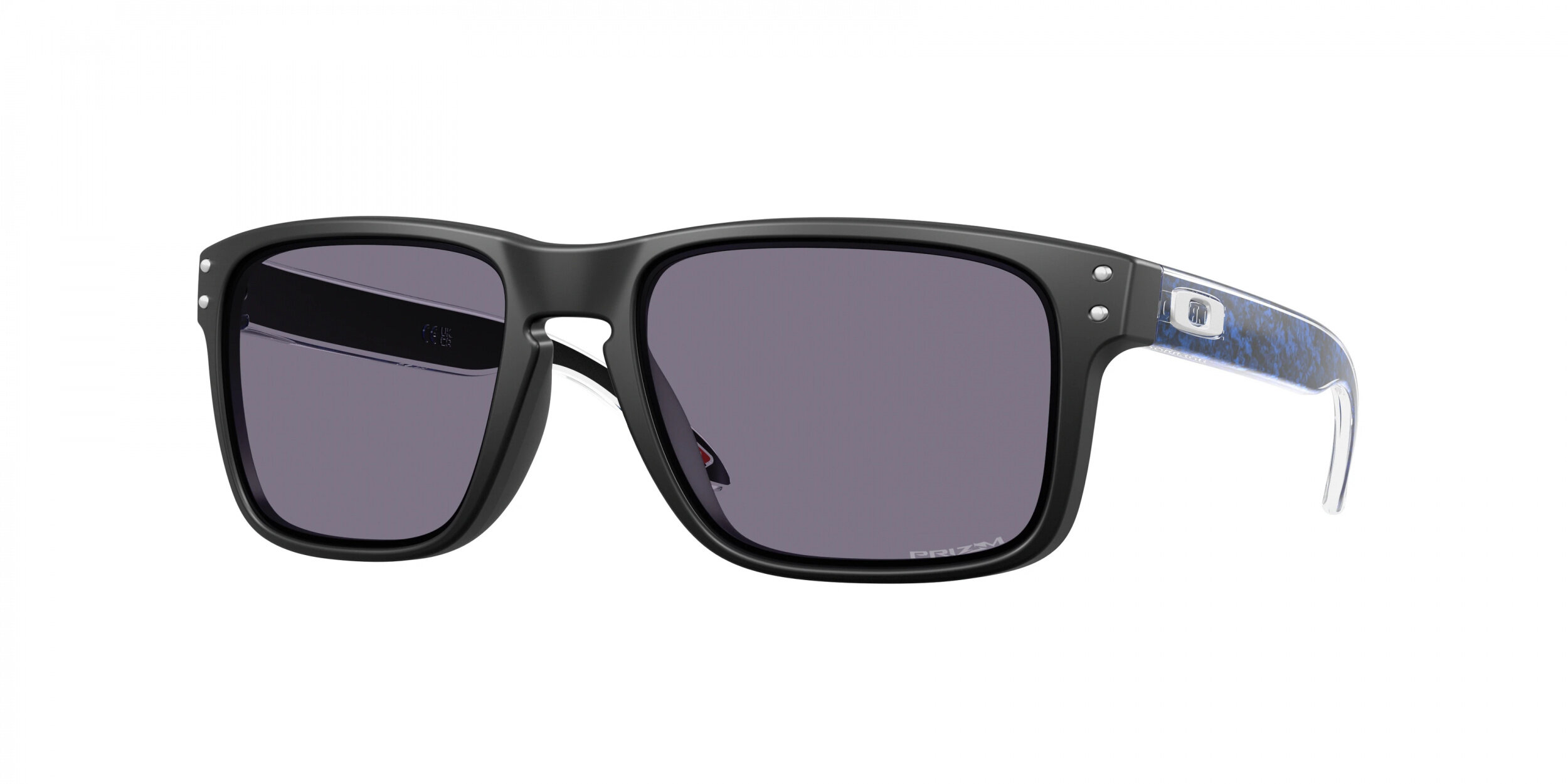 Lunettes de soleil Oakley - Holbrook - OO9102-Z3 Noir mat - Cat.3 Prizm Gris