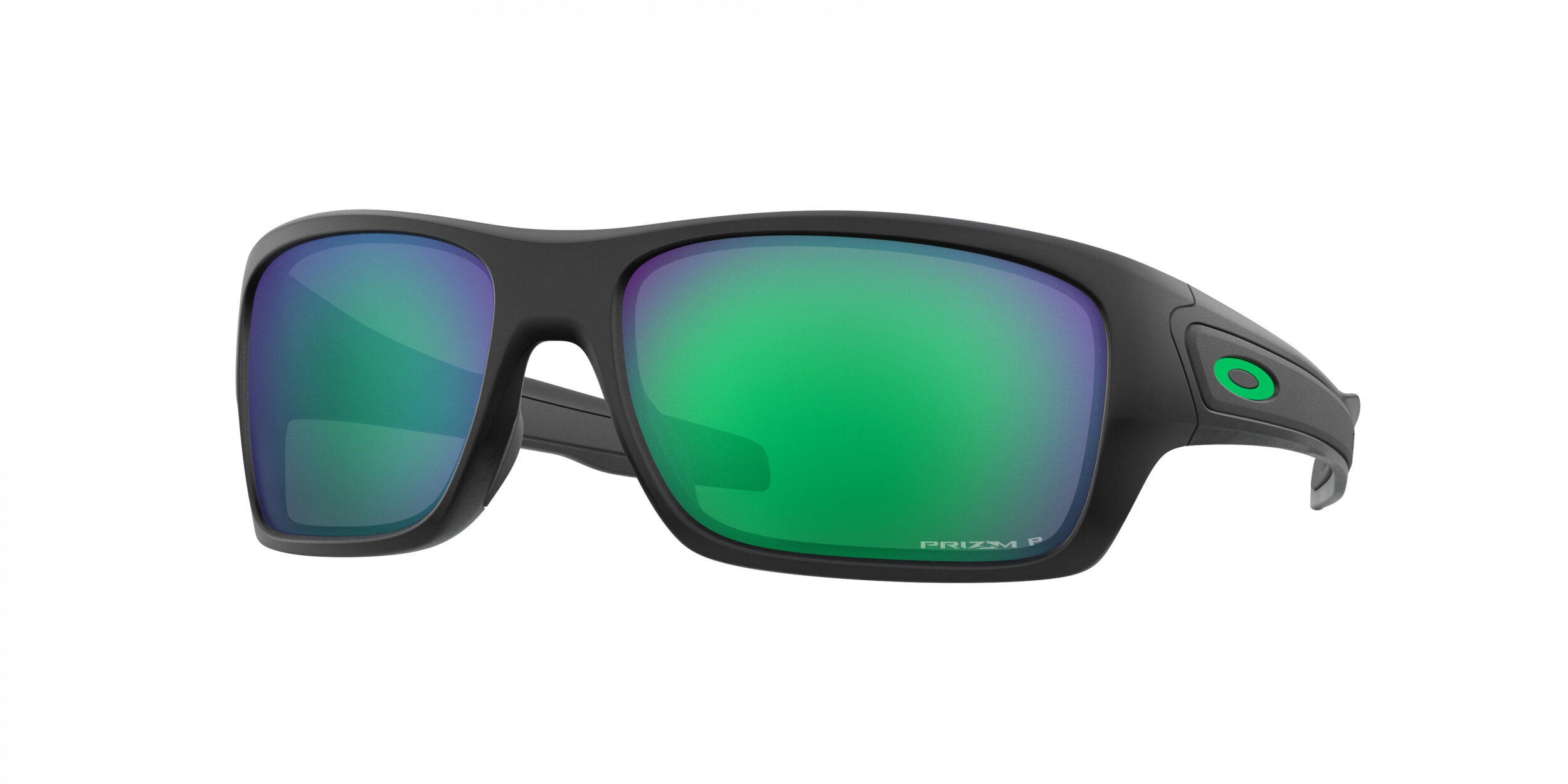 Lunettes de soleil Oakley - Turbine - OO9263-45 Noir mat - Cat.3 Polarisé Prizm Jade