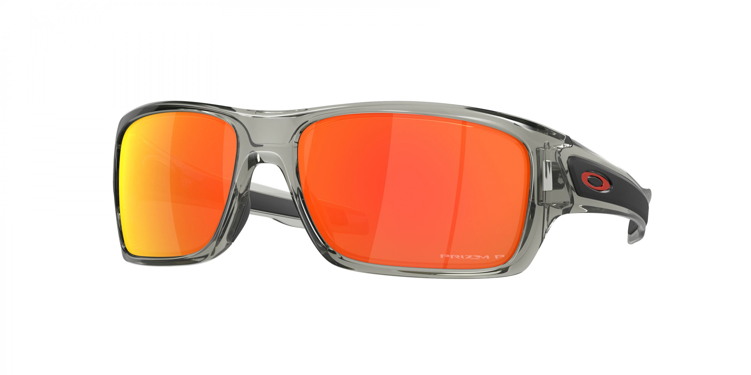Lunettes de soleil Oakley - Turbine - OO9263-57 Gris Encre - Cat.3 Polarisé Prizm Rubis