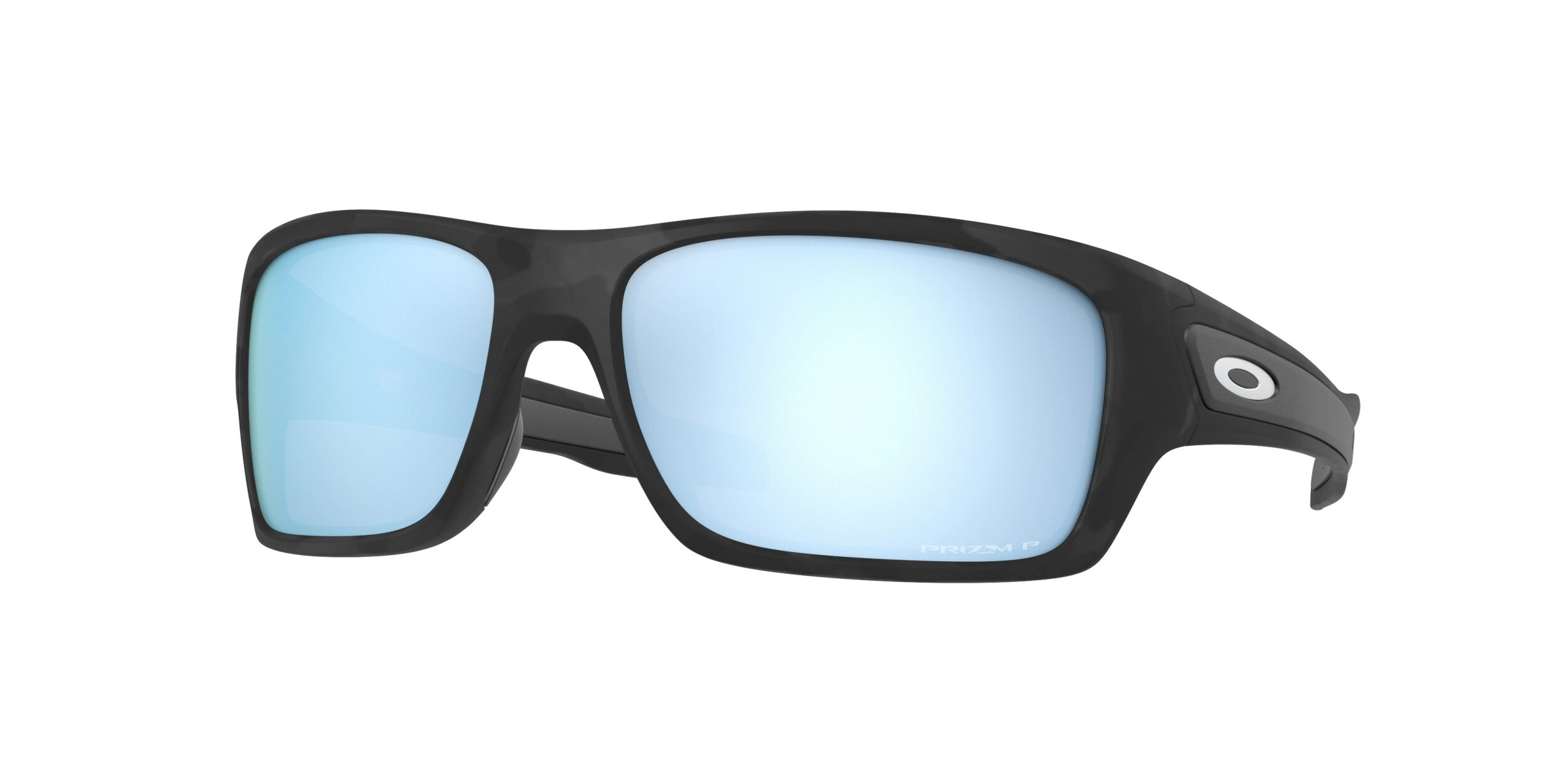 Lunettes de soleil Oakley - Turbine - OO9263-64 Noir mat Camouflage - Cat.3 Polarisé Prizm Deep Water